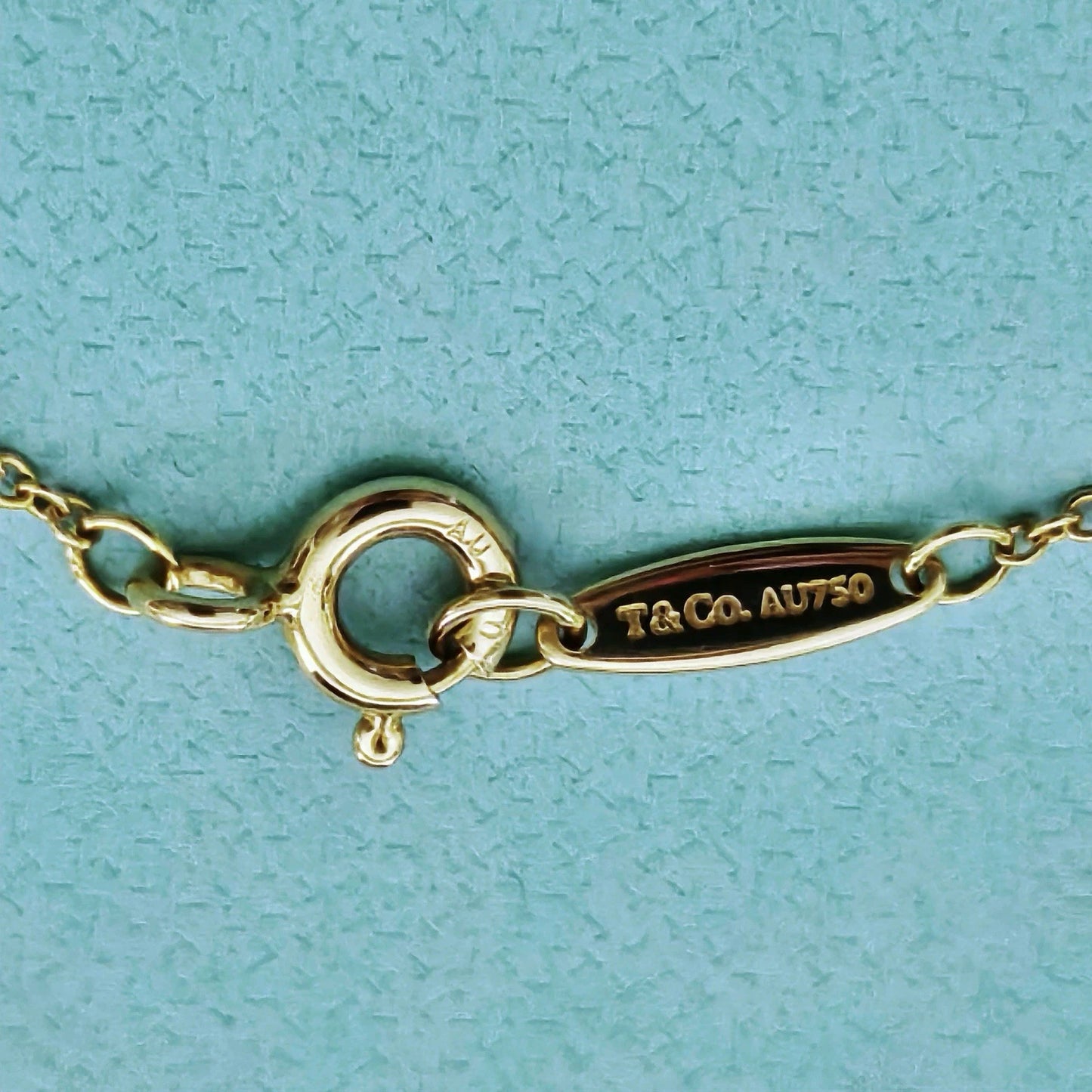 $2,175 Tiffany & Co. Elsa Peretti Diamond By The Yard 18k Yellow Gold Bracelet