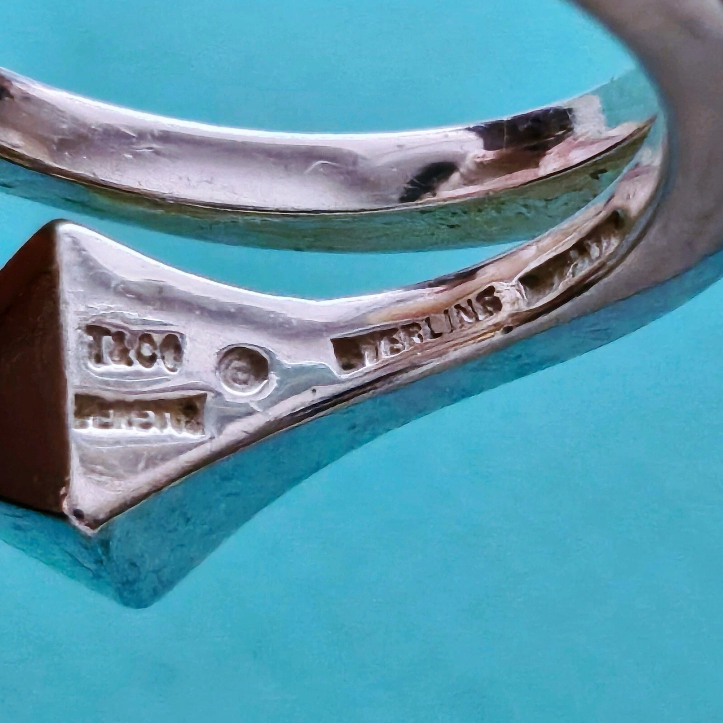 EXTREMELY RARE Vintage Tiffany & Co. Elsa Peretti Sterling Siver Nail Ring 6.25