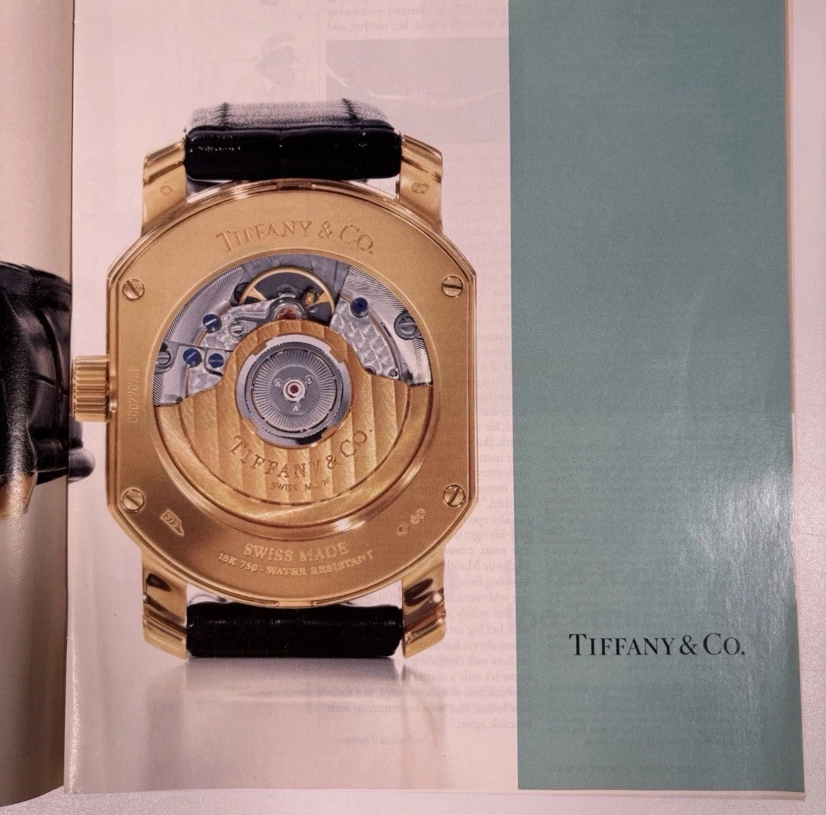 Tiffany & Co. Mark Coupe Automatic Day Date Moonphase 18k Stainless Steel Dial Movement