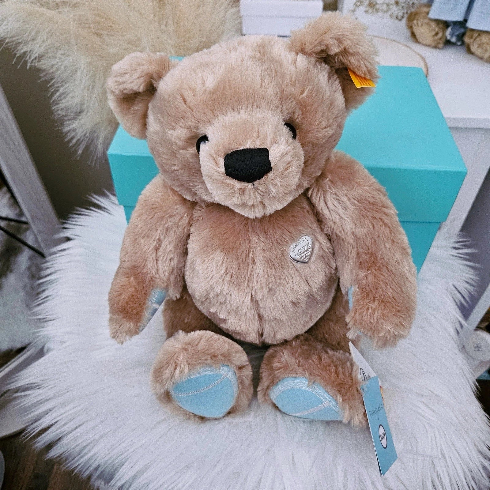 Tiffany & Co. x Steiff Holiday Large Teddy Bear Collectible Tiffany & Co. x Steiff Holiday Large Teddy Bear Collectible