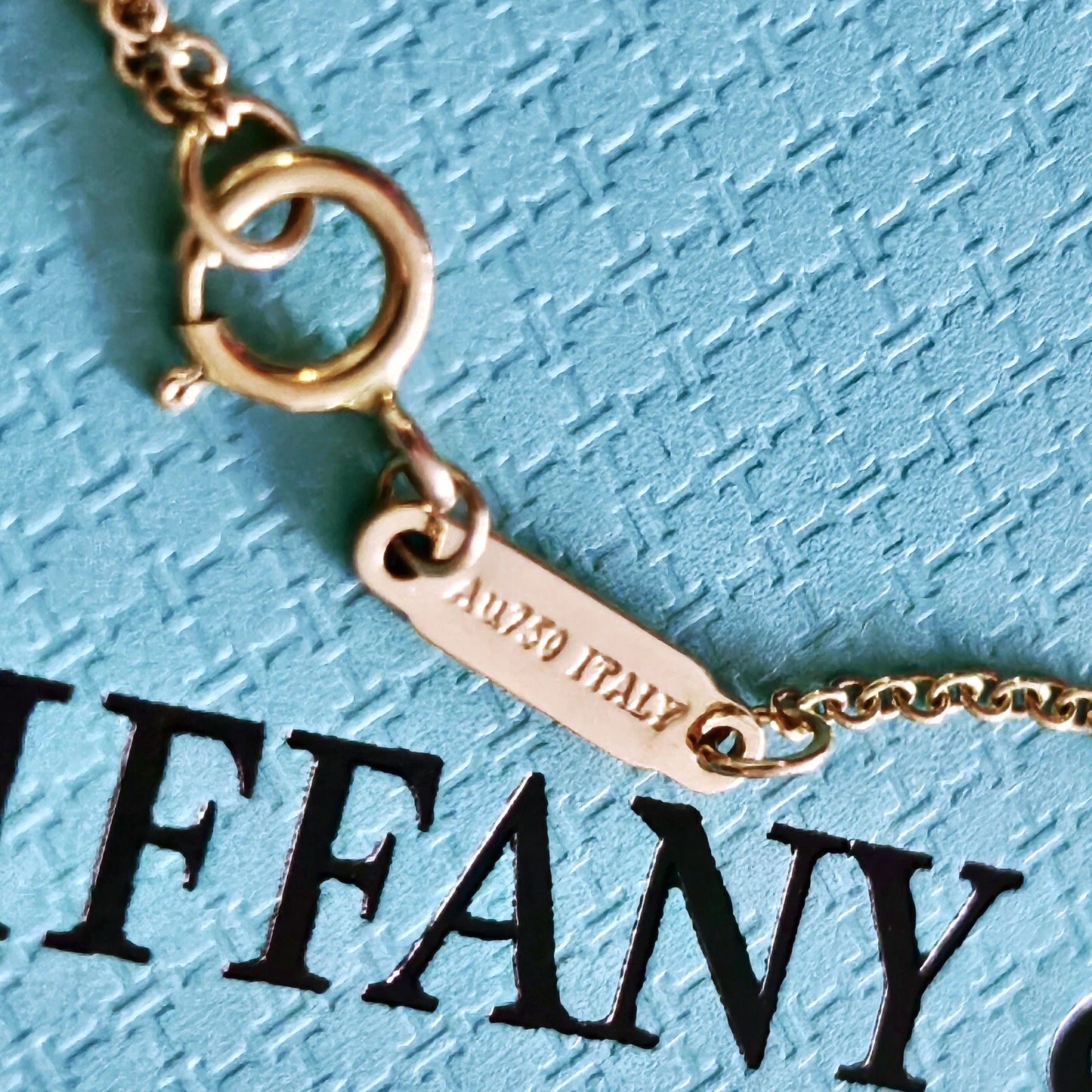 Tiffany & Co. Tiffany T Smile 18k Rose Gold Diamond 0.03 ctw Necklace