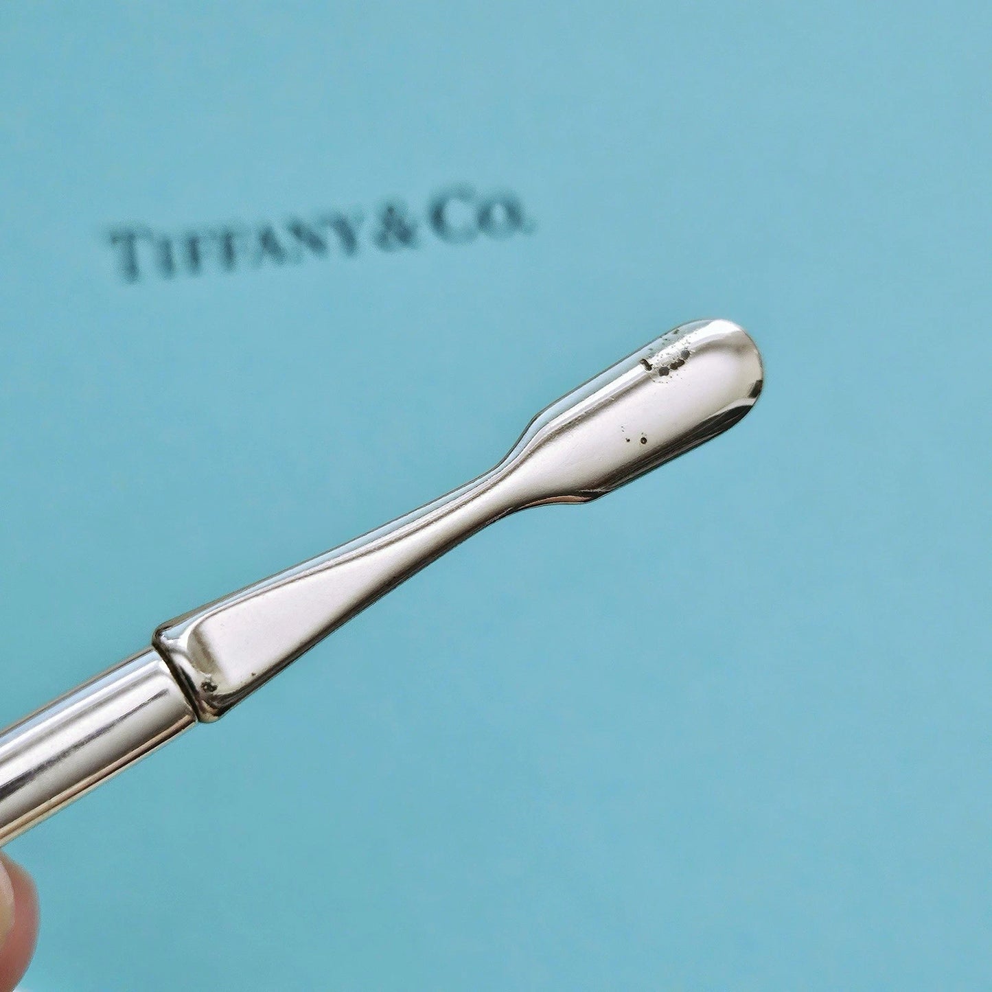 RARE Vintage Tiffany & Co. Manicure SS Sterling Silver Gold Tone Nail Care Set