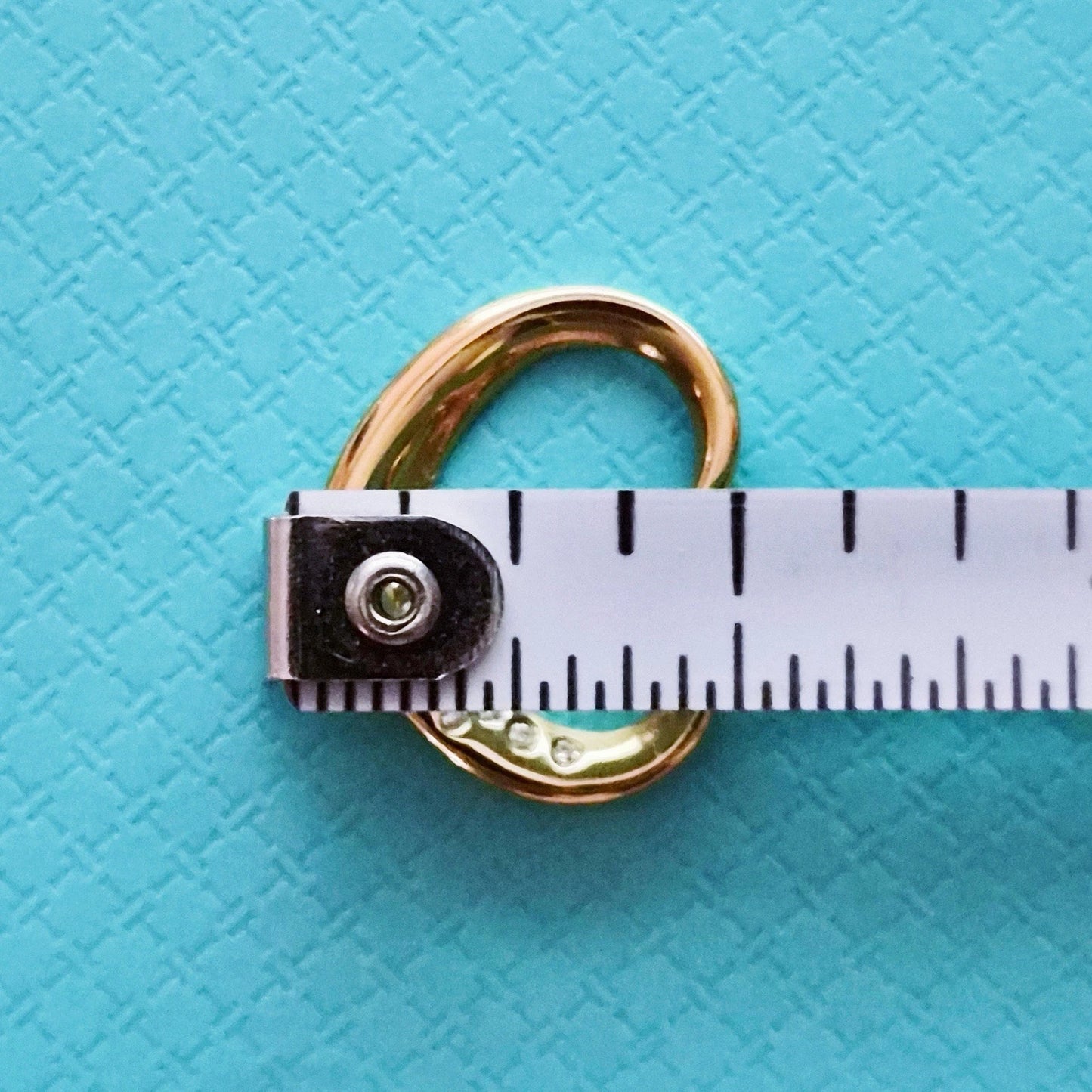 RARE Vintage Tiffany & Co. Elsa Peretti 9 Diamonds Open Heart 18k Necklace 16”