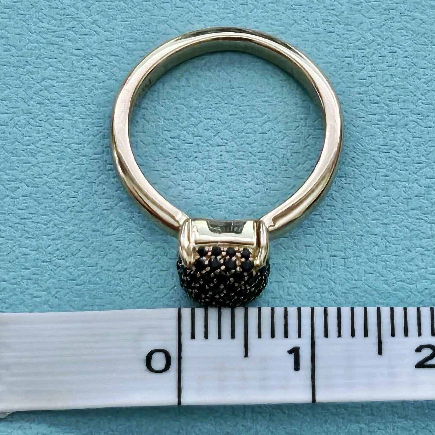 RARE Tiffany & Co. Spinel Sugar Stack 18K Rose Gold Paloma Picasso Ring 4 US