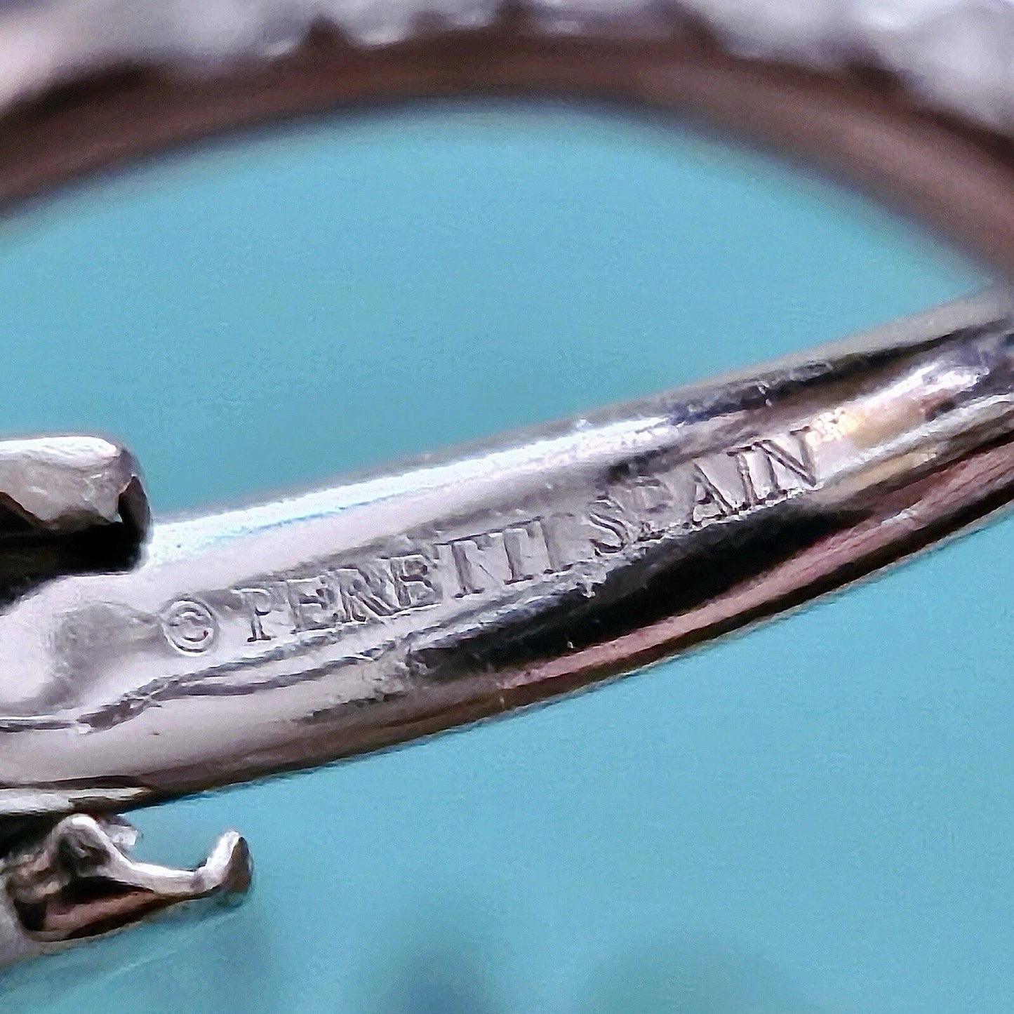 RARE Vintage Tiffany & Co. Elsa Peretti Platinum Diamond Snake Wrap Ring Band