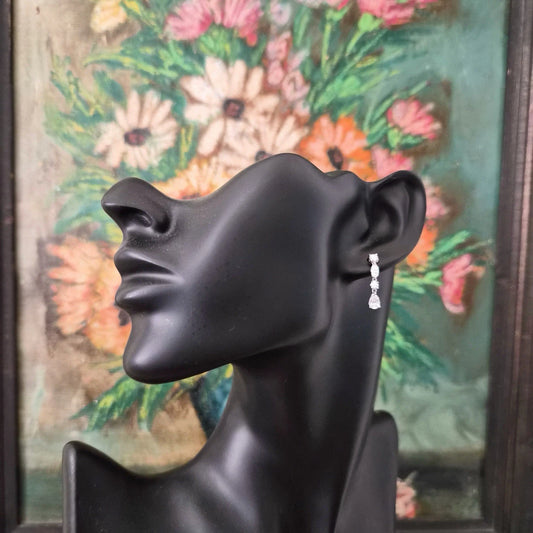 Tiffany & Co. Jazz 1.70 TCW Diamond Drop Earrings Platinum PT950