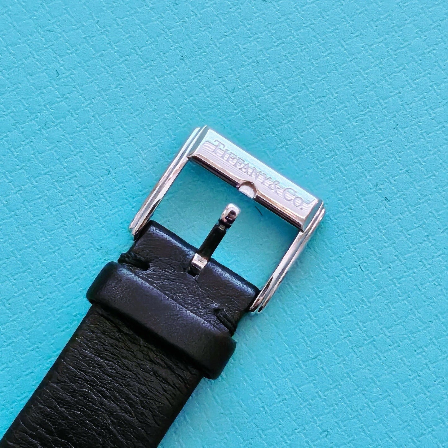 Tiffany & Co. Grand Diamond Rectangular Dial Quartz Movement Men Women Watch