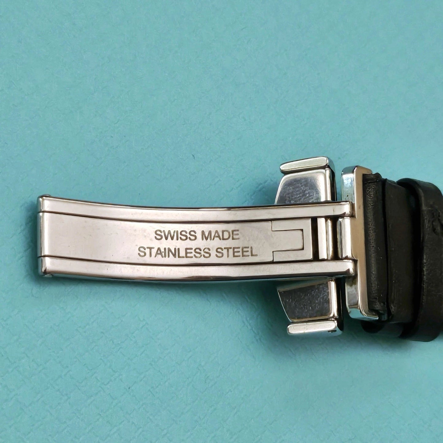 Vintage Tiffany & Co. Square Atlas Sterling Silver Swiss Made Quartz Wrist Watch