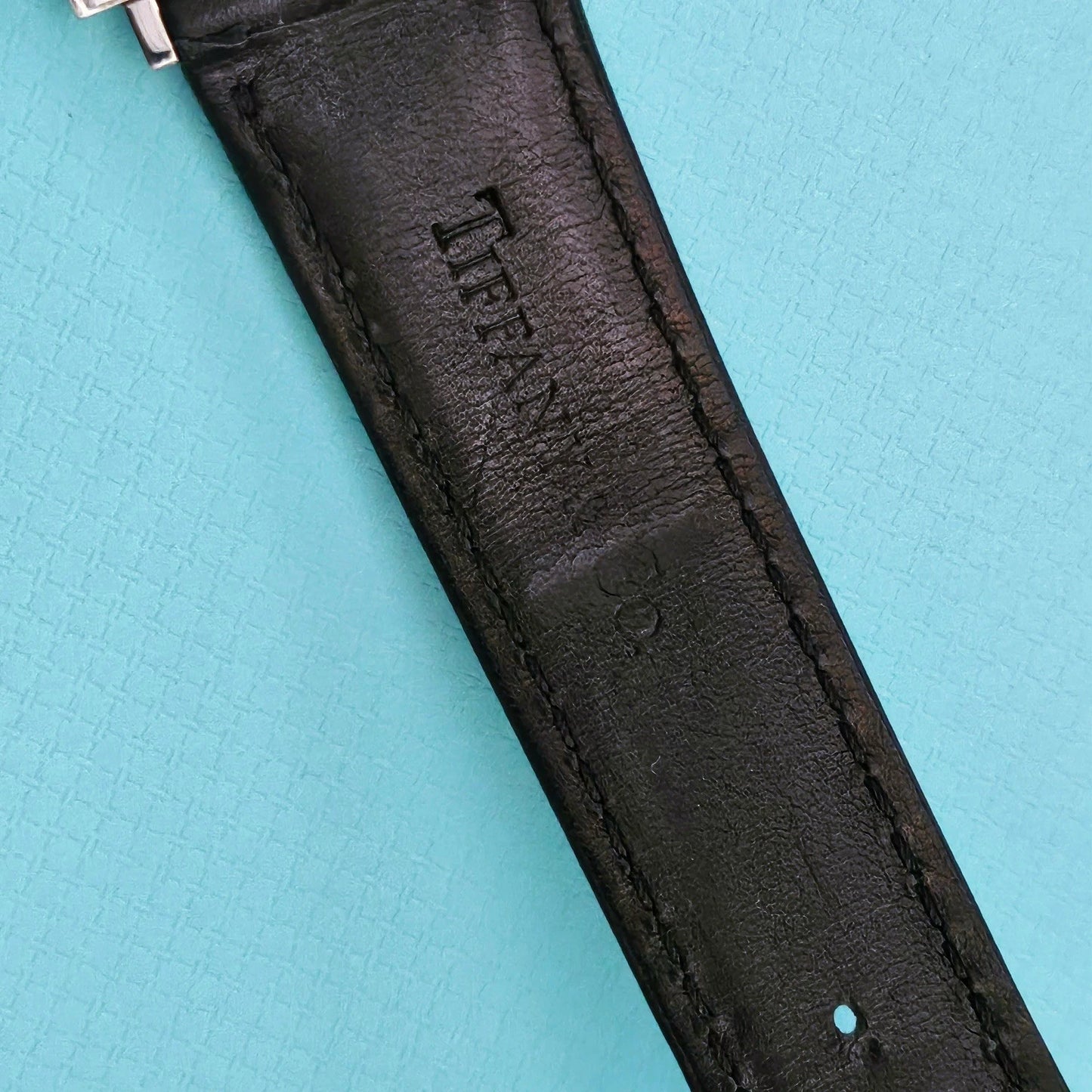 Vintage Tiffany & Co. Square Atlas Sterling Silver Swiss Made Quartz Wrist Watch