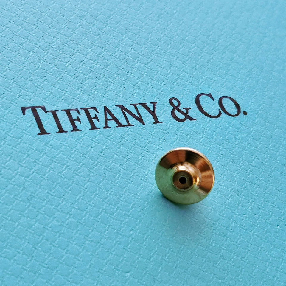 RARE Vintage Tiffany & Co. 14k Yellow Gold Enamel Golf Bag Tie Pin