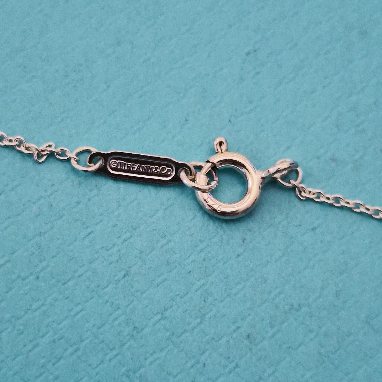 RARE Vintage Tiffany & Co. Maple Leaf Sterling Silver Pendant Necklace