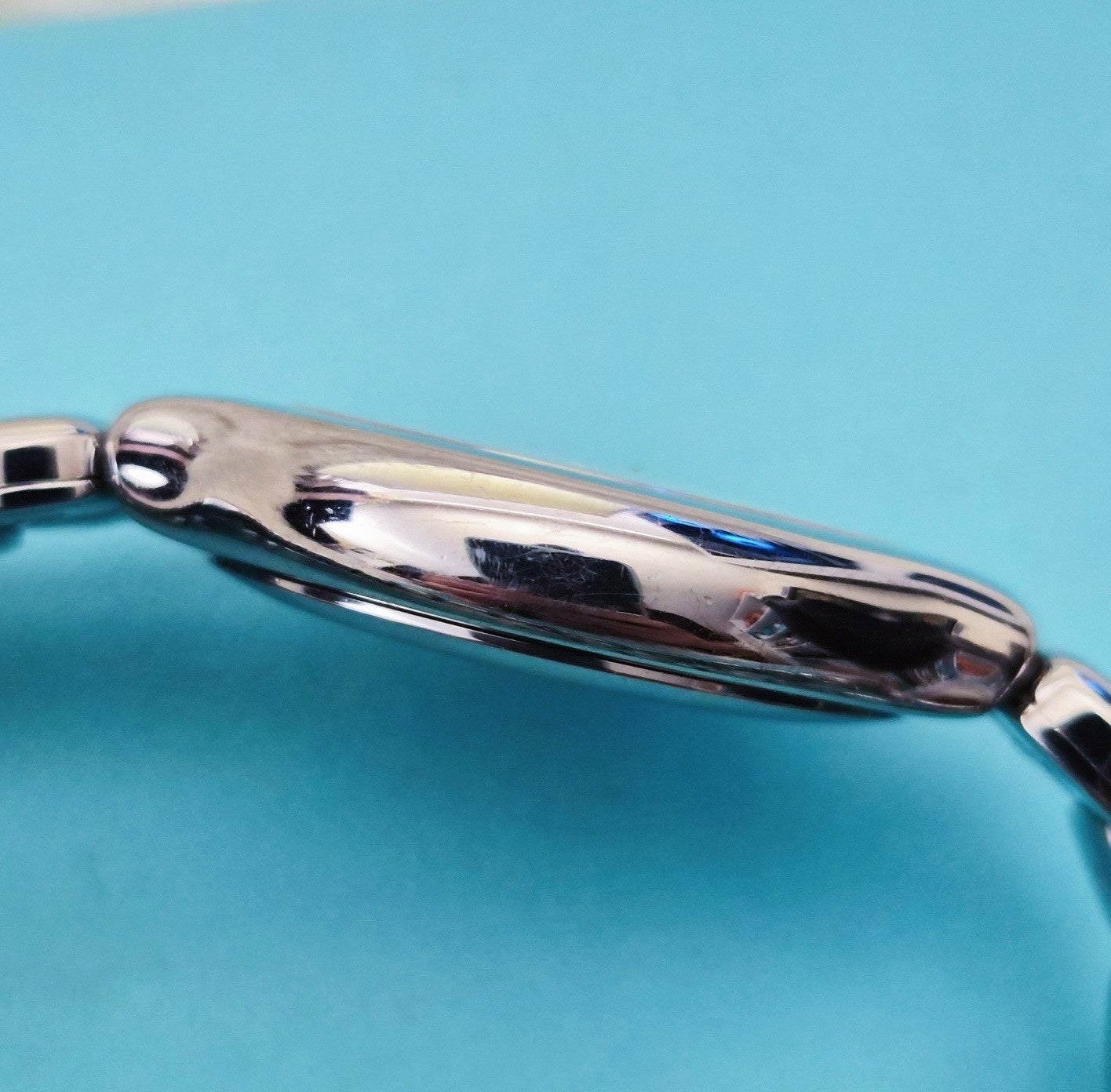 RARE Tiffany & Co. Automatic TESORO 18k Stainless Steel 2-Tone Quartz Watch 36mm