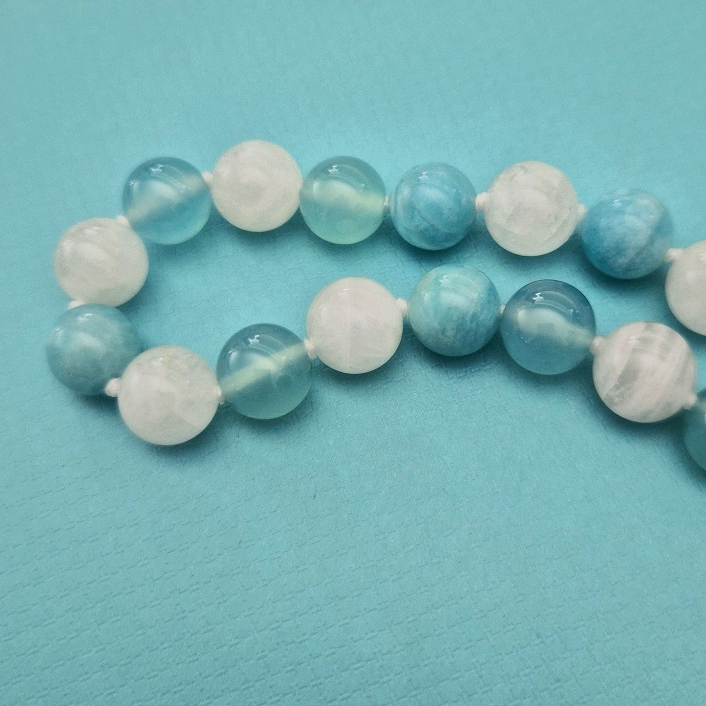 Tiffany & Co. Paloma Picasso Amazonite Moonstone Chalcedony Bracelet Necklace