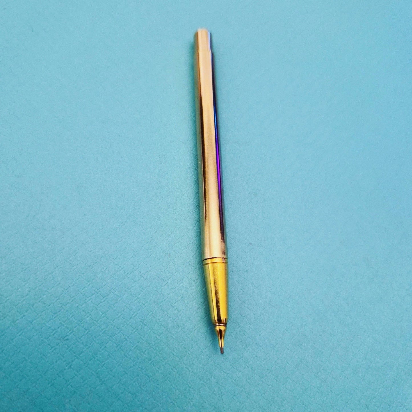 RARE Vintage Tiffany & Co. Red Leather Address Book Planner Gold Tone Pen France