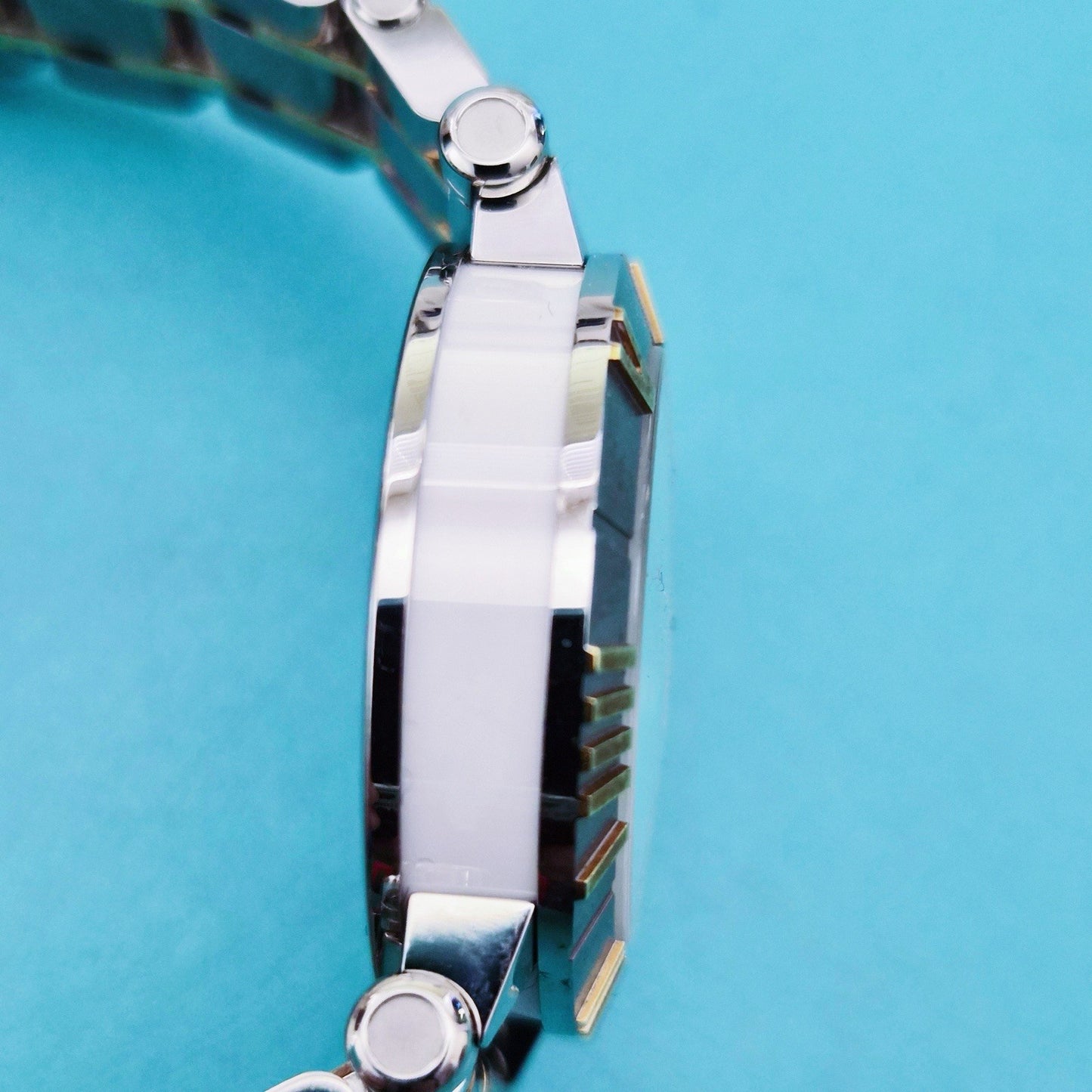 RARE Tiffany & Co. Stainless Steel Ceramic 18k Gold 30mm Atlas Automatic Watch