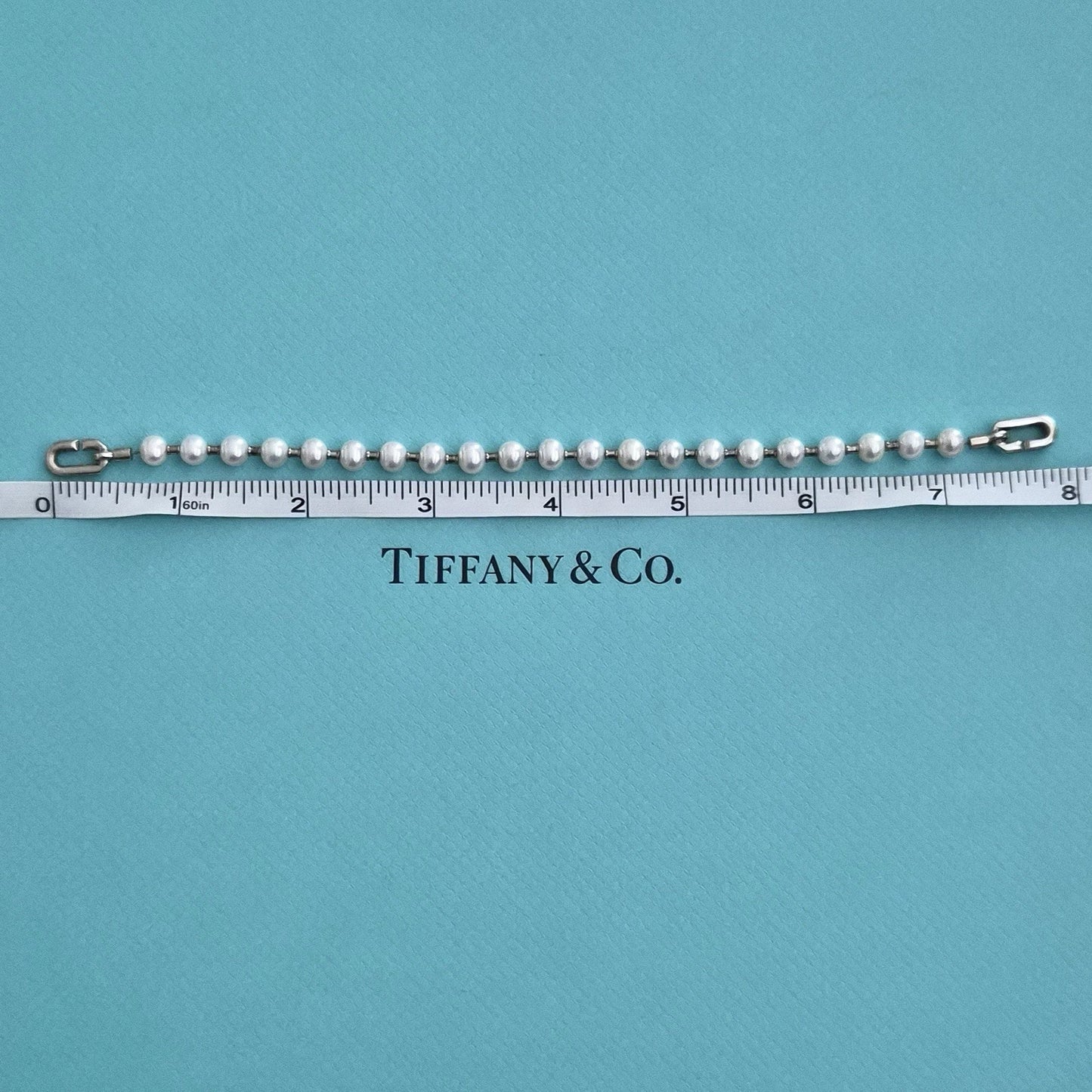 Tiffany & Co. Tiffany HardWear Freshwater Pearl Sterling Silver Bracelet