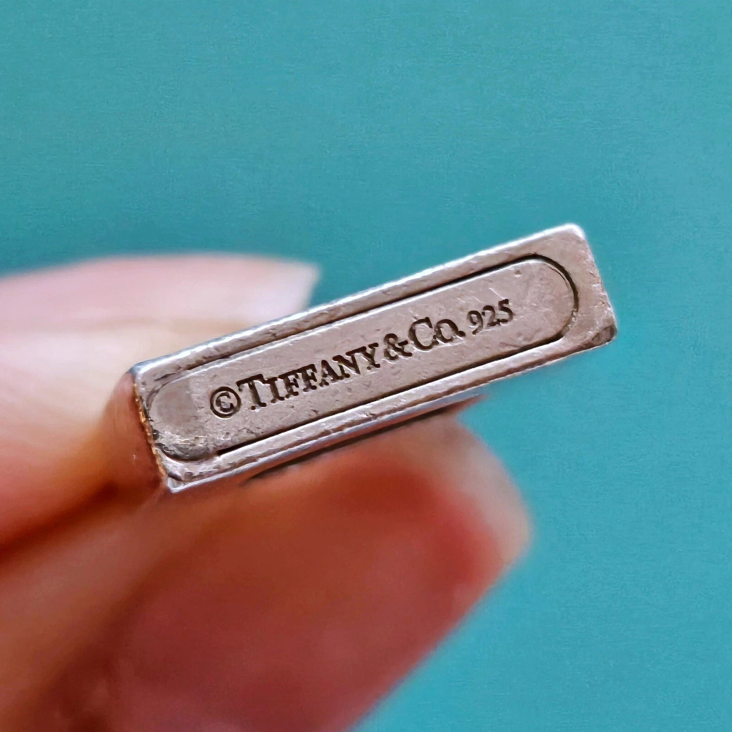 RARE Authentic Tiffany & Co Red Enamel Heart Lock Padlock Openable Charm