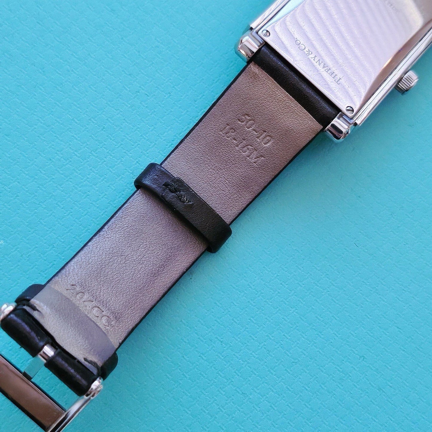 Tiffany & Co. Grand Diamond Rectangular Dial Quartz Movement Men Women Watch