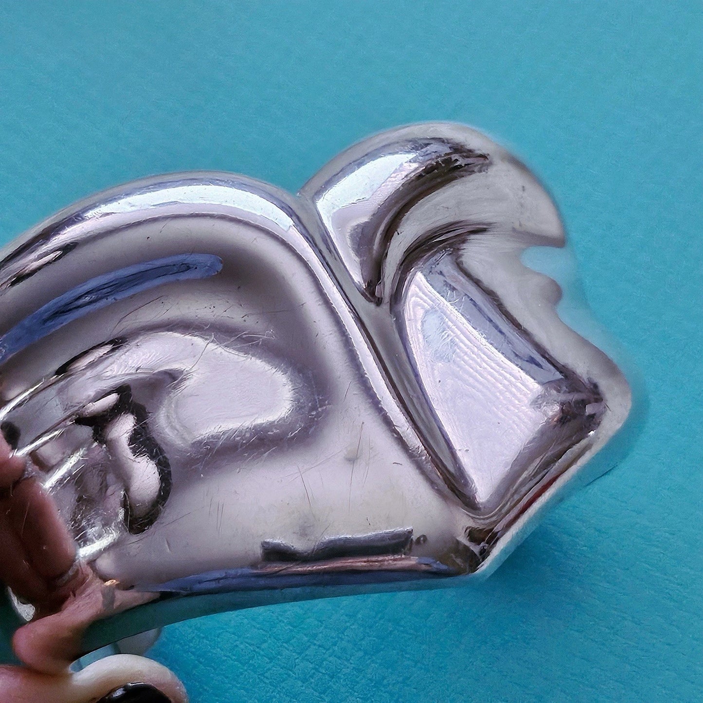 RARE Vintage 1979 Tiffany & Co. Elsa Peretti Libra Cuff Sterling Silver Bracelet