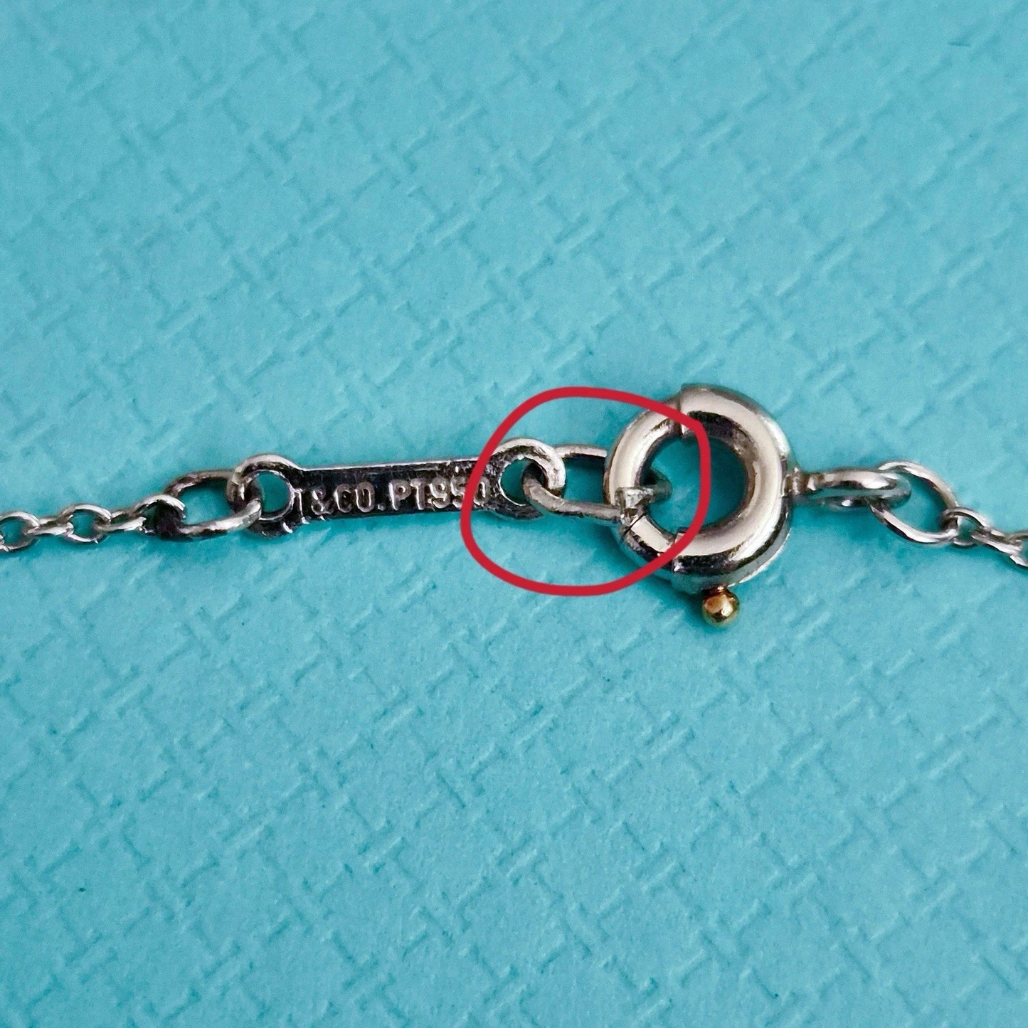 RARE Vintage Tiffany & Co. "Fireworks" Diamond Tahitian Pearl Platinum Necklace