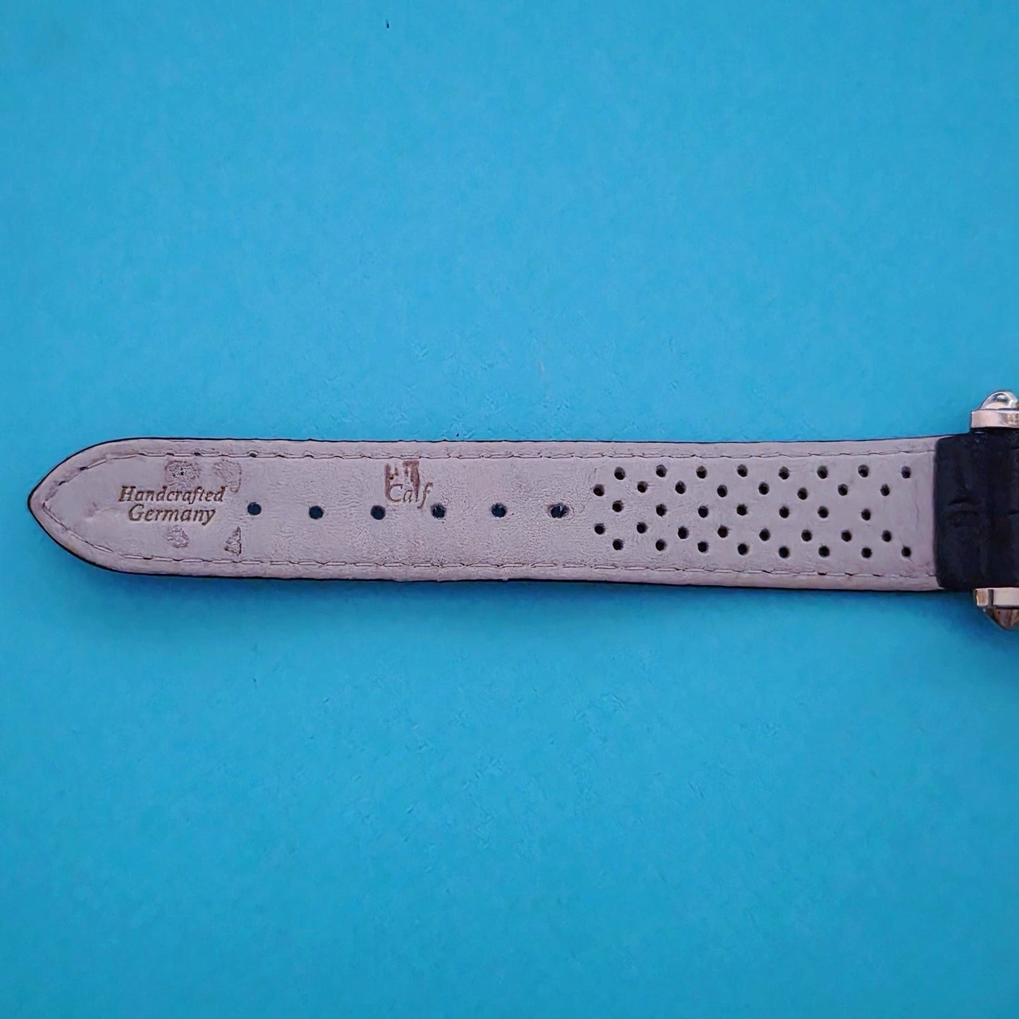 Vintage Tiffany & Co. Square Watch Ruby Diamond Dial Manual Winding Circa 1950