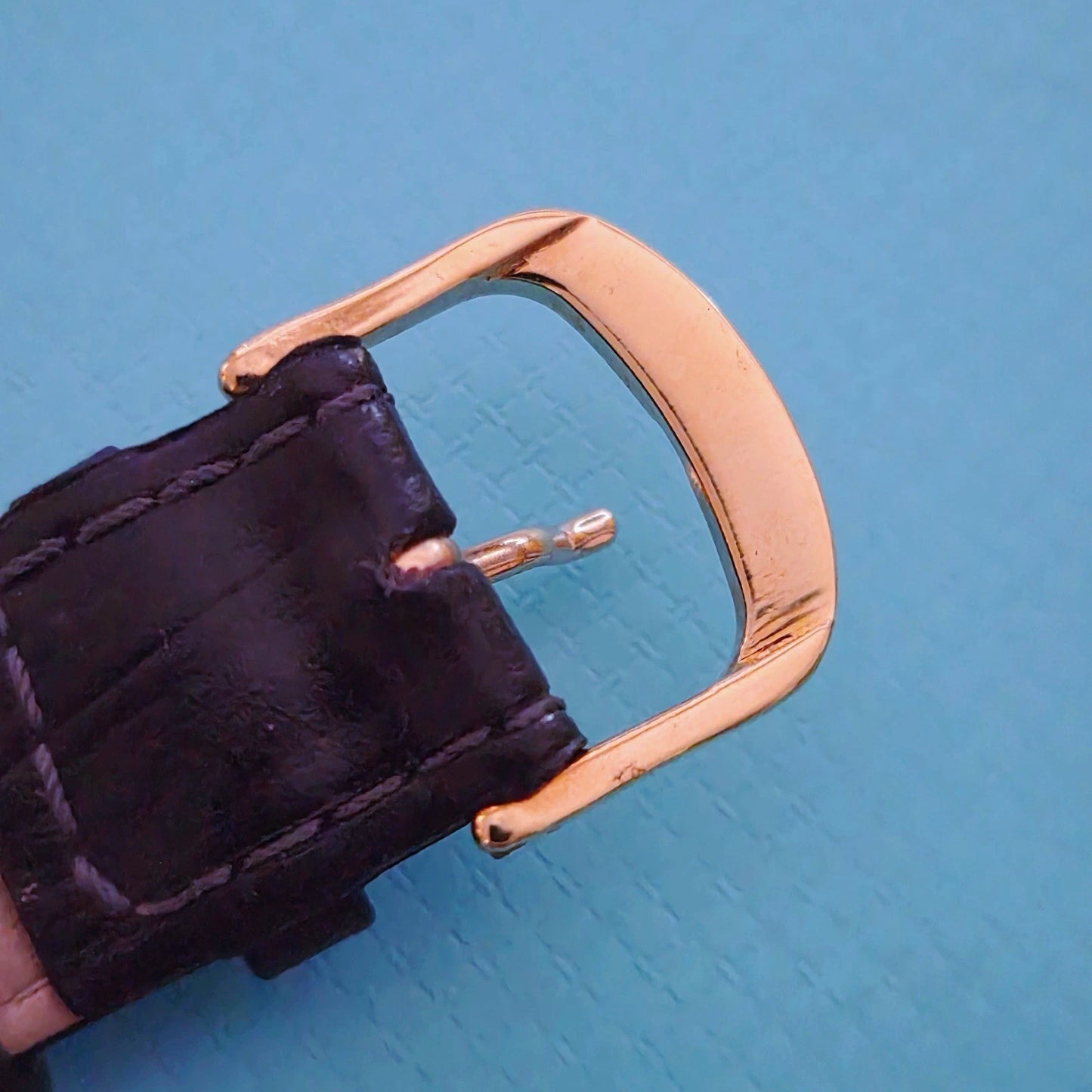 Vintage Tiffany & Co. Square Watch Ruby Diamond Dial Manual Winding Circa 1950