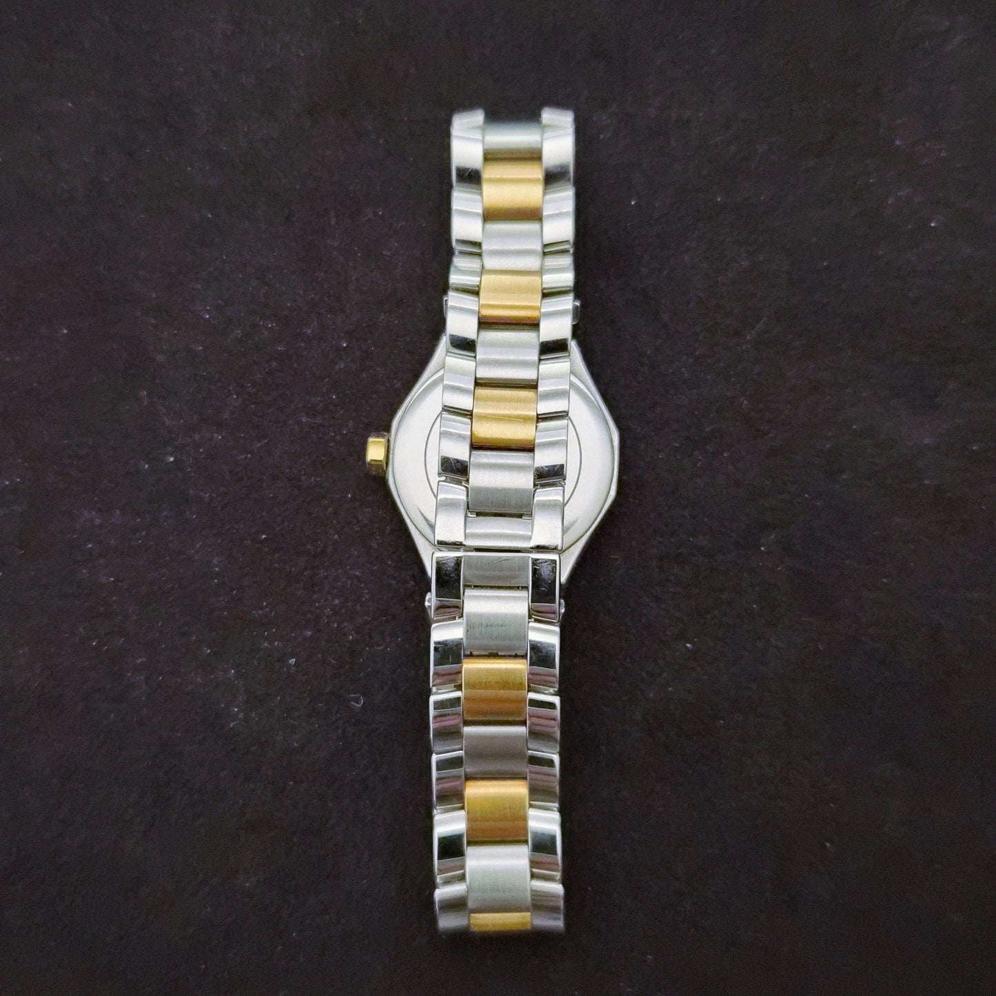 $5,800 Baume & Mercier Riviera 18K Yellow Gold Steel Diamond MOP Ladies Watch