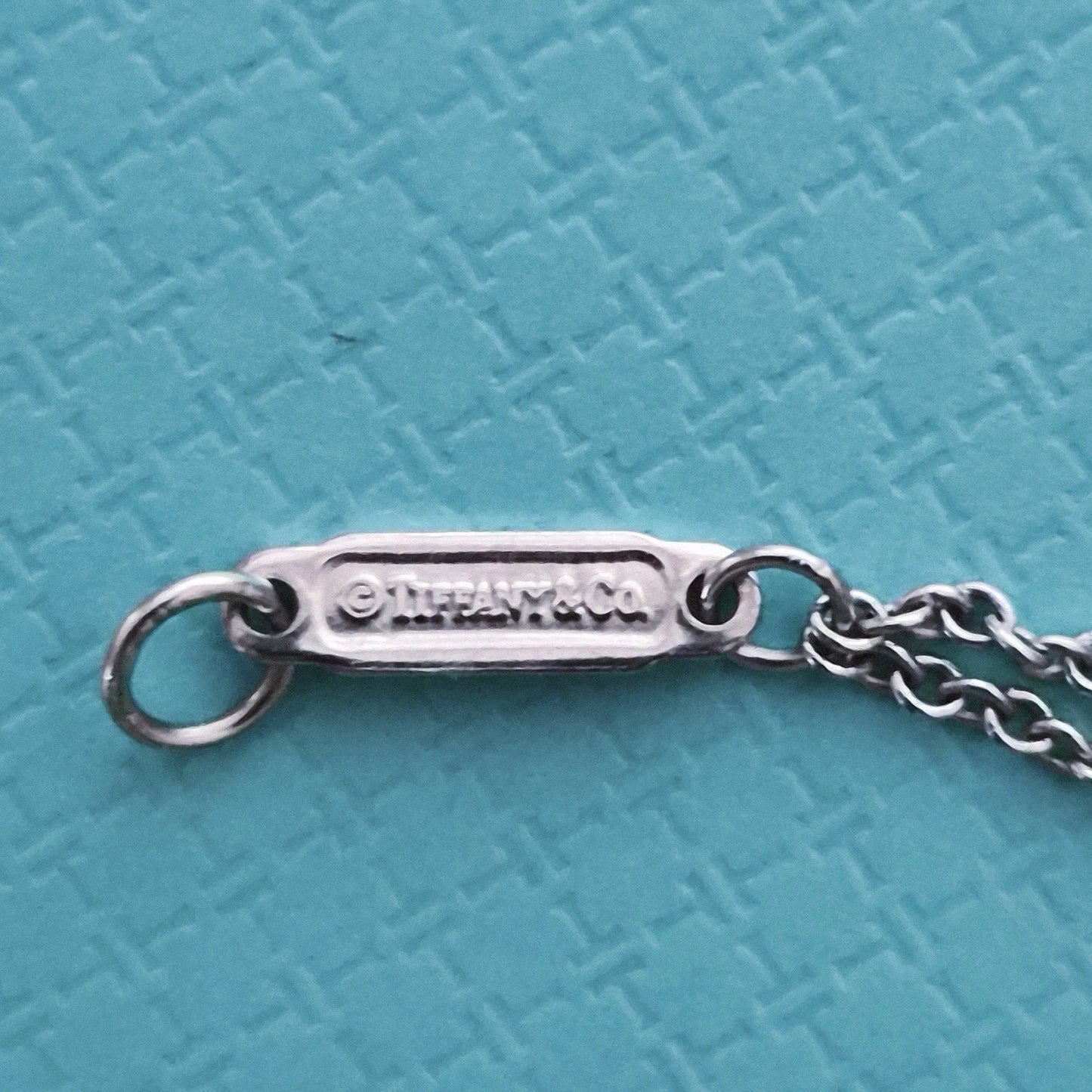 RARE Retired Tiffany & Co. Victoria Diamond Double Chain Platinum Bracelet Small