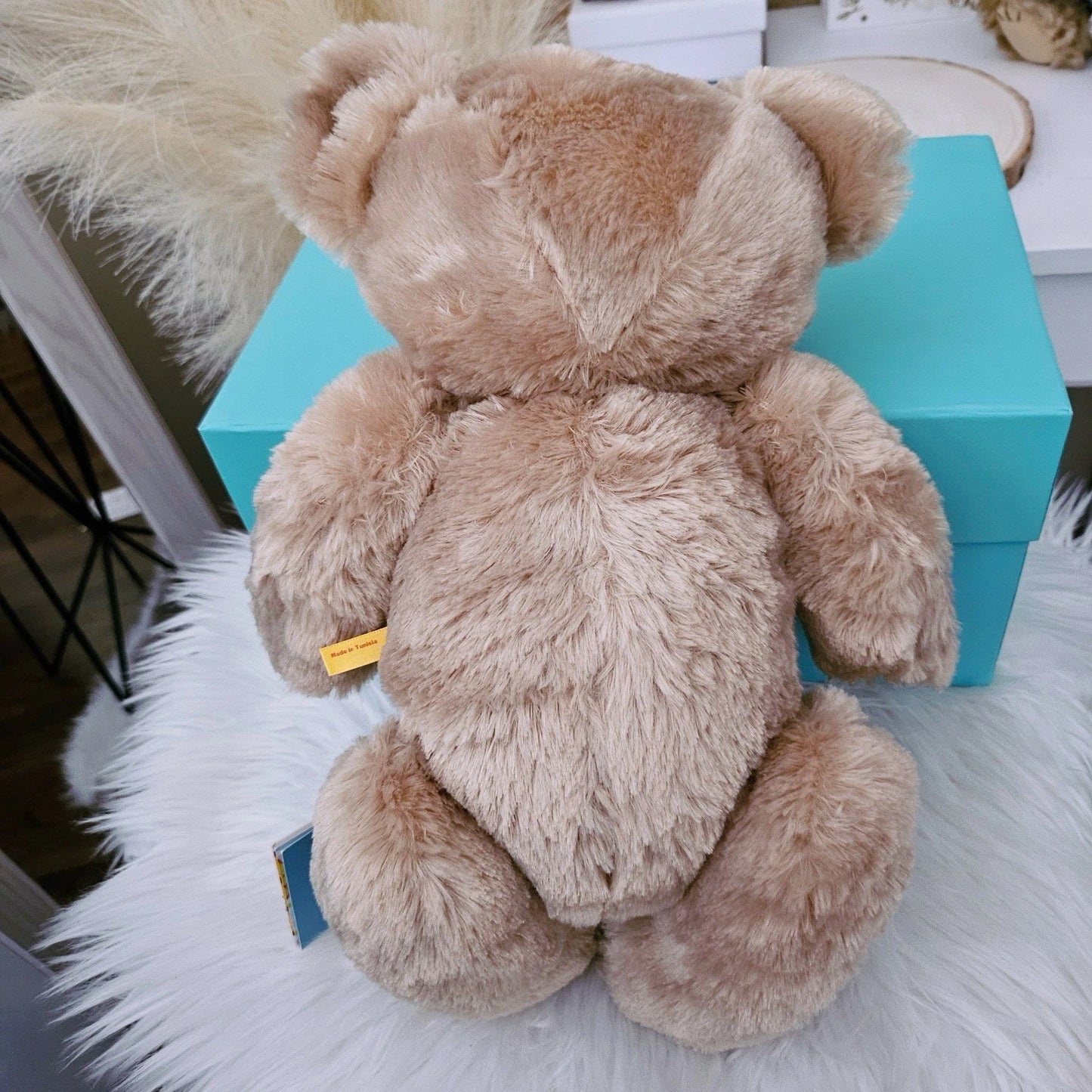 BNIB Tiffany & Co. x Steiff Return To Tiffany® “Love” Holiday Mohair Teddy Bear