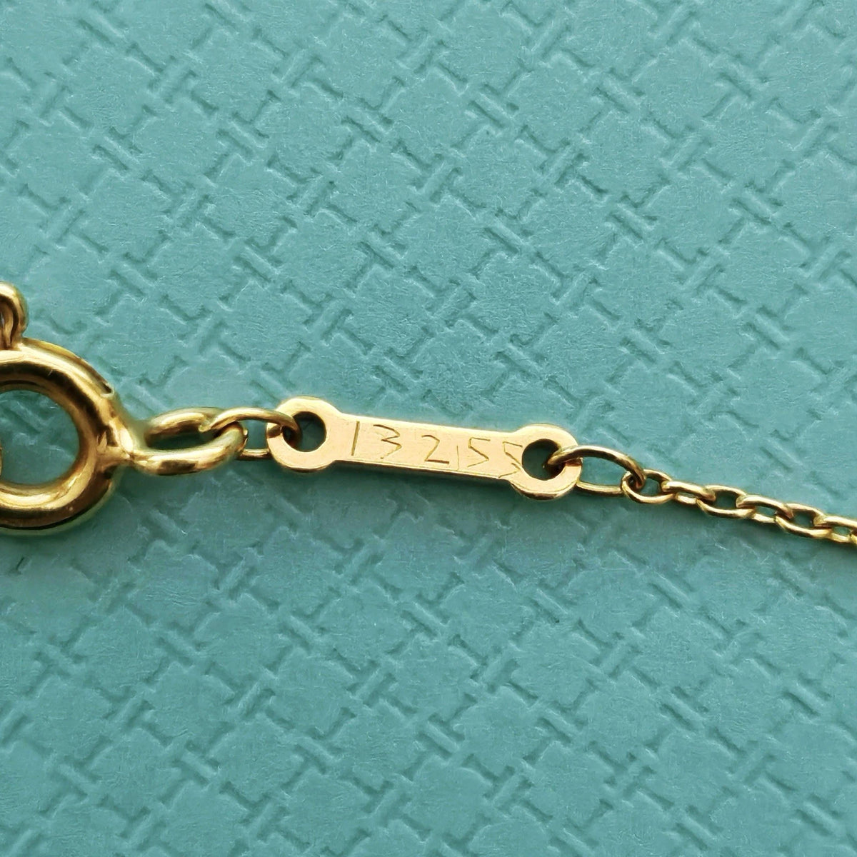 $3,400 Tiffany & Co. Elsa Peretti Diamond By The Yard 18k Yellow Gold Bracelet