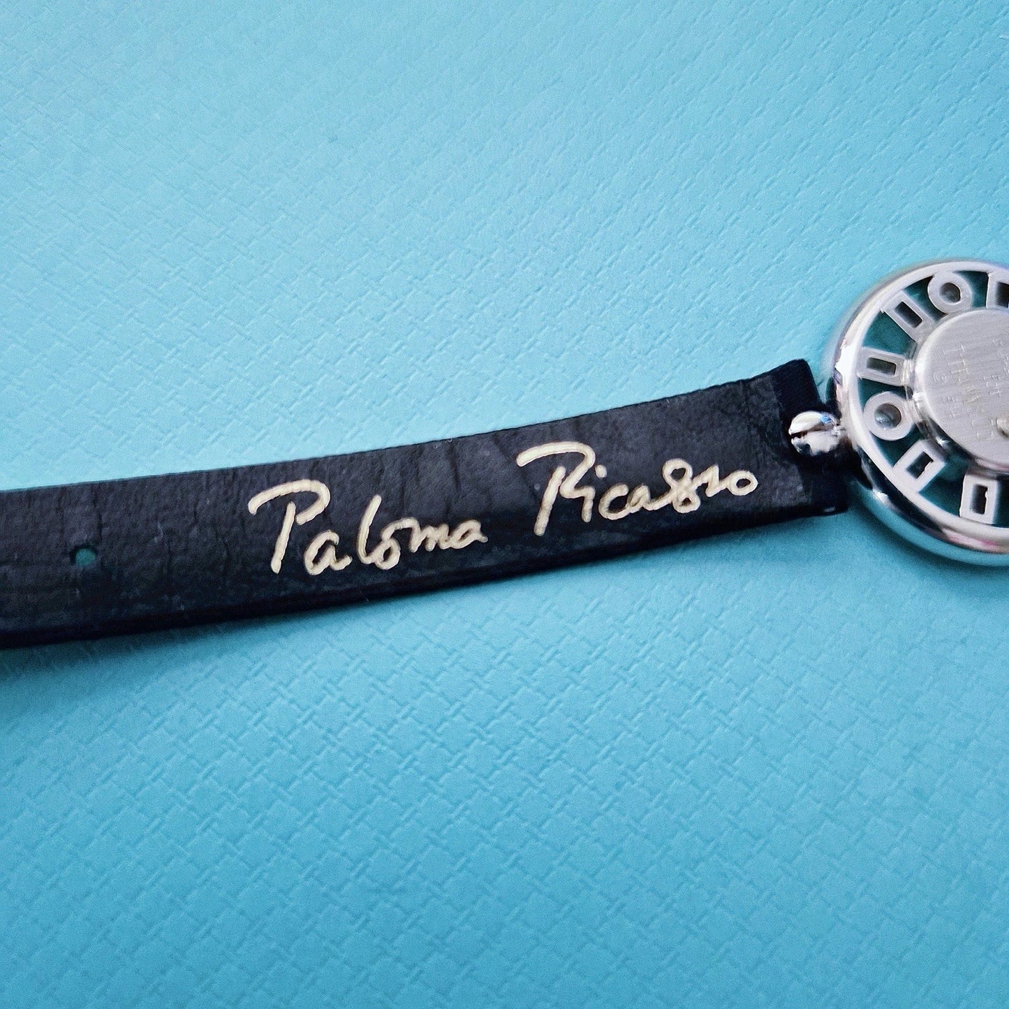RARE Vintage 1984 Paloma Picasso 18k White Gold Diamond Cocktail Wrist Watch