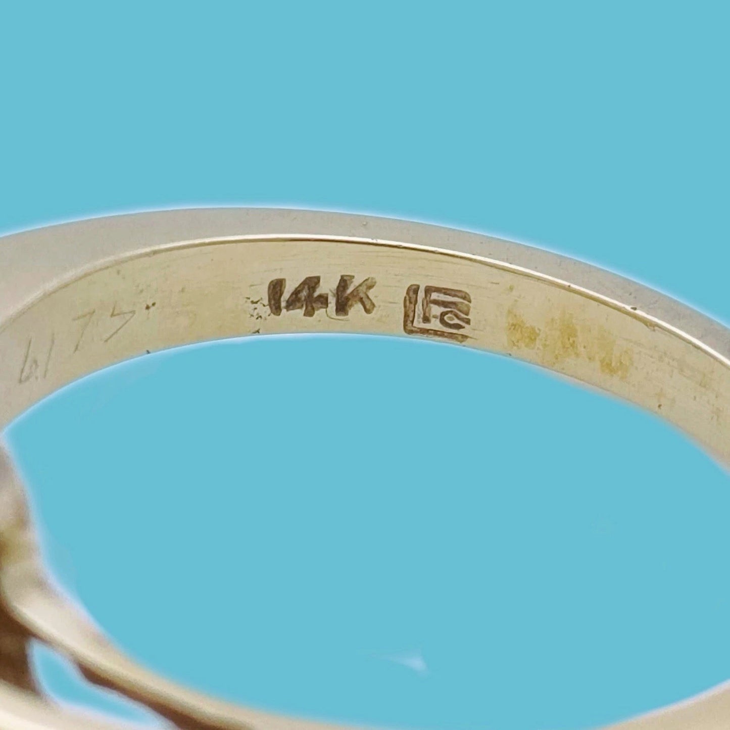 RARE Vintage Tiffany & Co. Opal Emerald Ring 14k Yellow Gold Oval Cabochon Ring