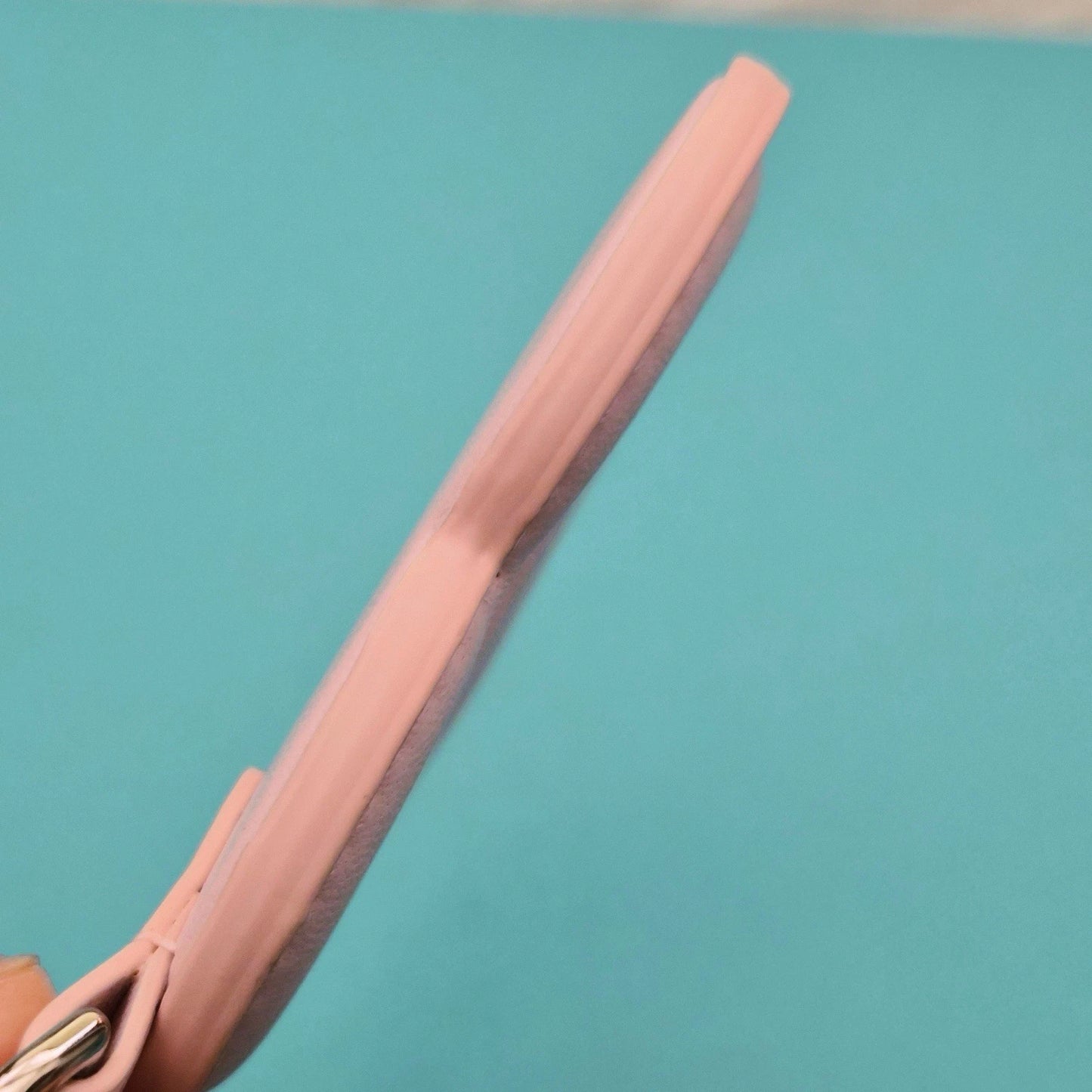 Tiffany & Co. Padded Bag Charm in Tiffany Baby Pink Italy Leather