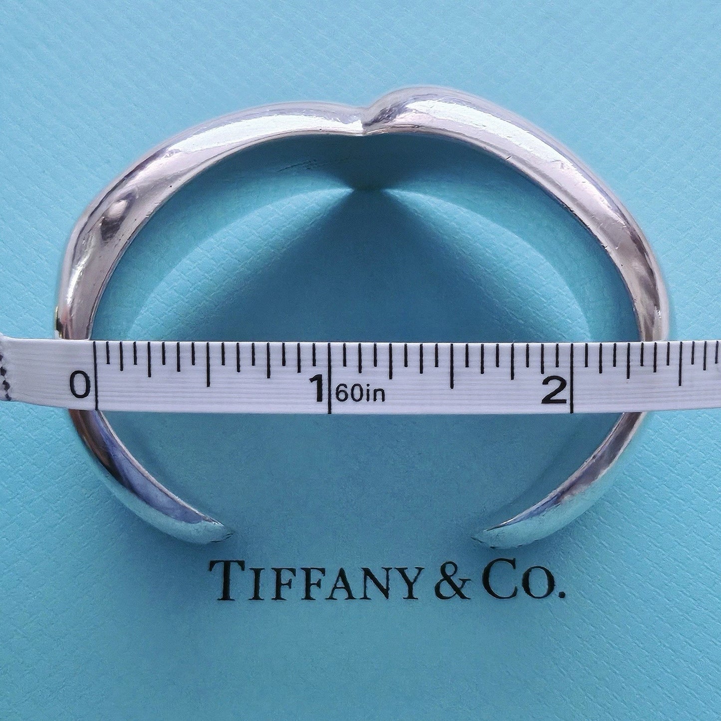 RARE Vintage 1979 Tiffany & Co. Elsa Peretti Libra Cuff Sterling Silver Bracelet