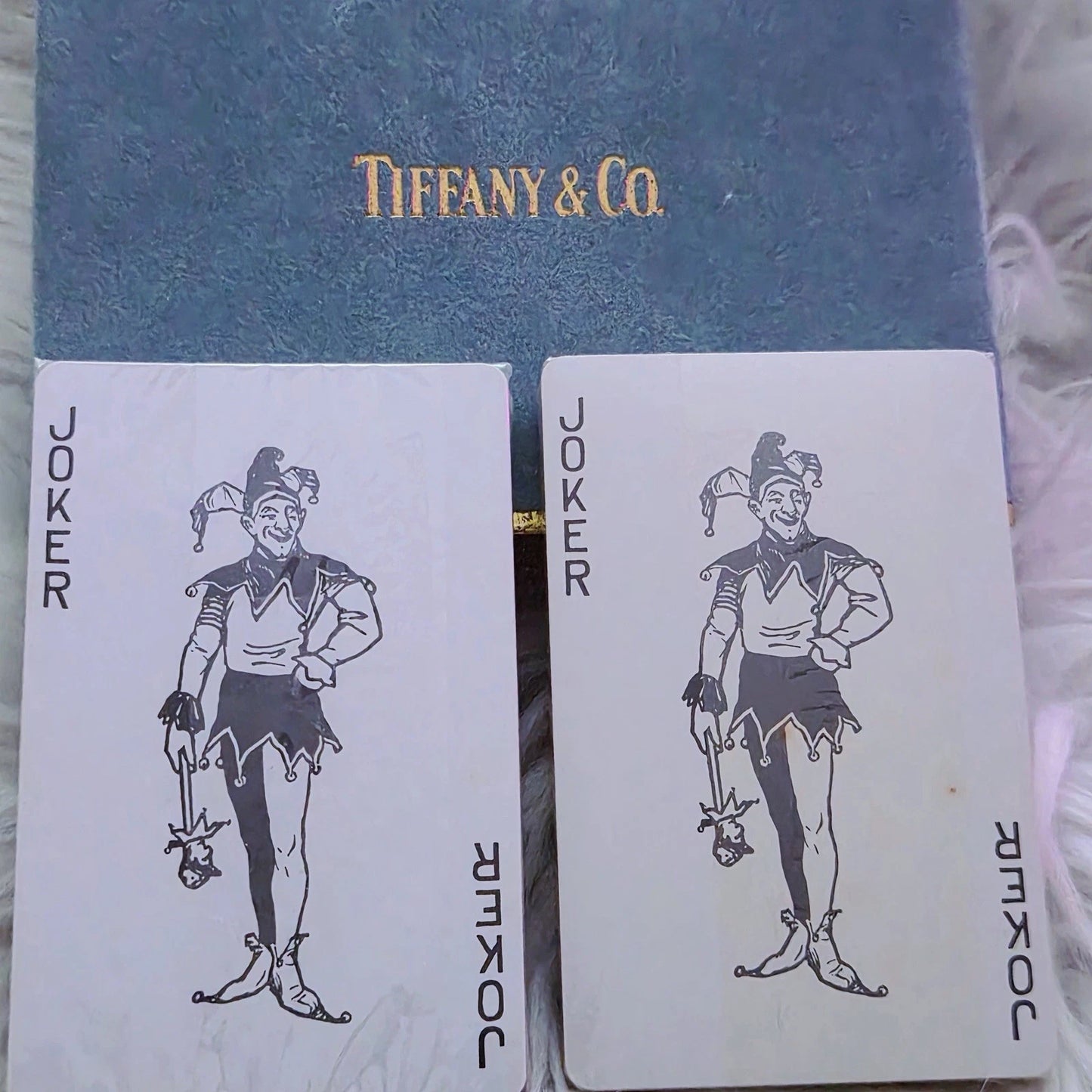 Vintage Sealed Tiffany & Co. Playing Cards - New York Statue of Liberty & Brooklyn Bridge