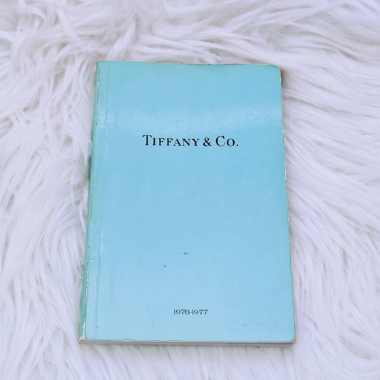 RARE Vintage Tiffany & Co. Catalog Blue Book 1976 - 1977