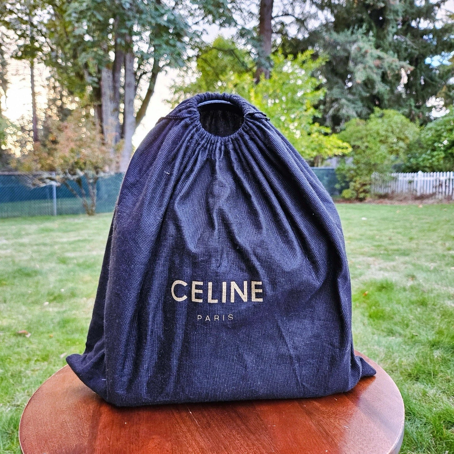 RARE Vintage CELINE Convertible Turnlock Top Handle Bag Leather Medium