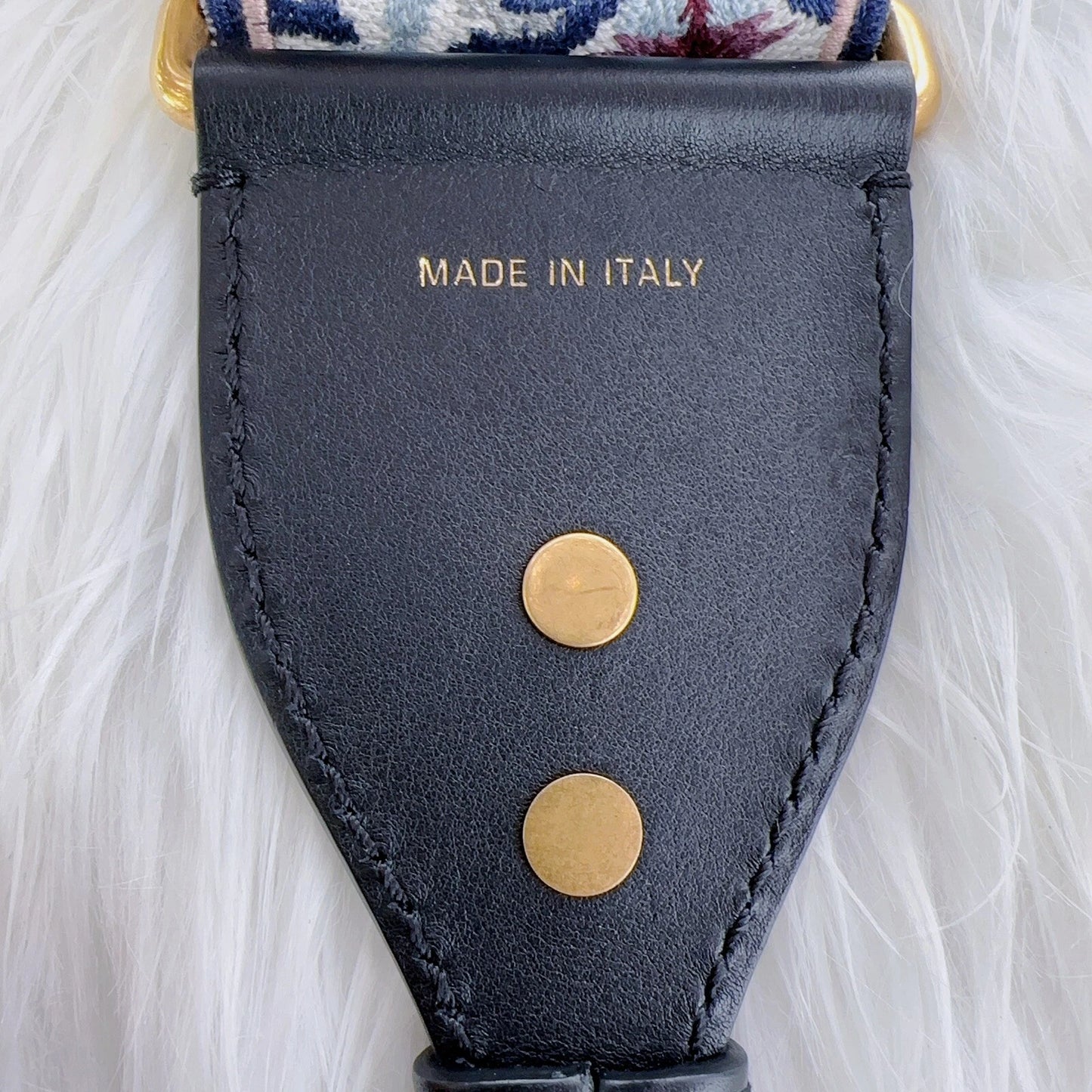 Christian Dior Bohemian Floral Shoulder Strap Embellished Canvas $1,700