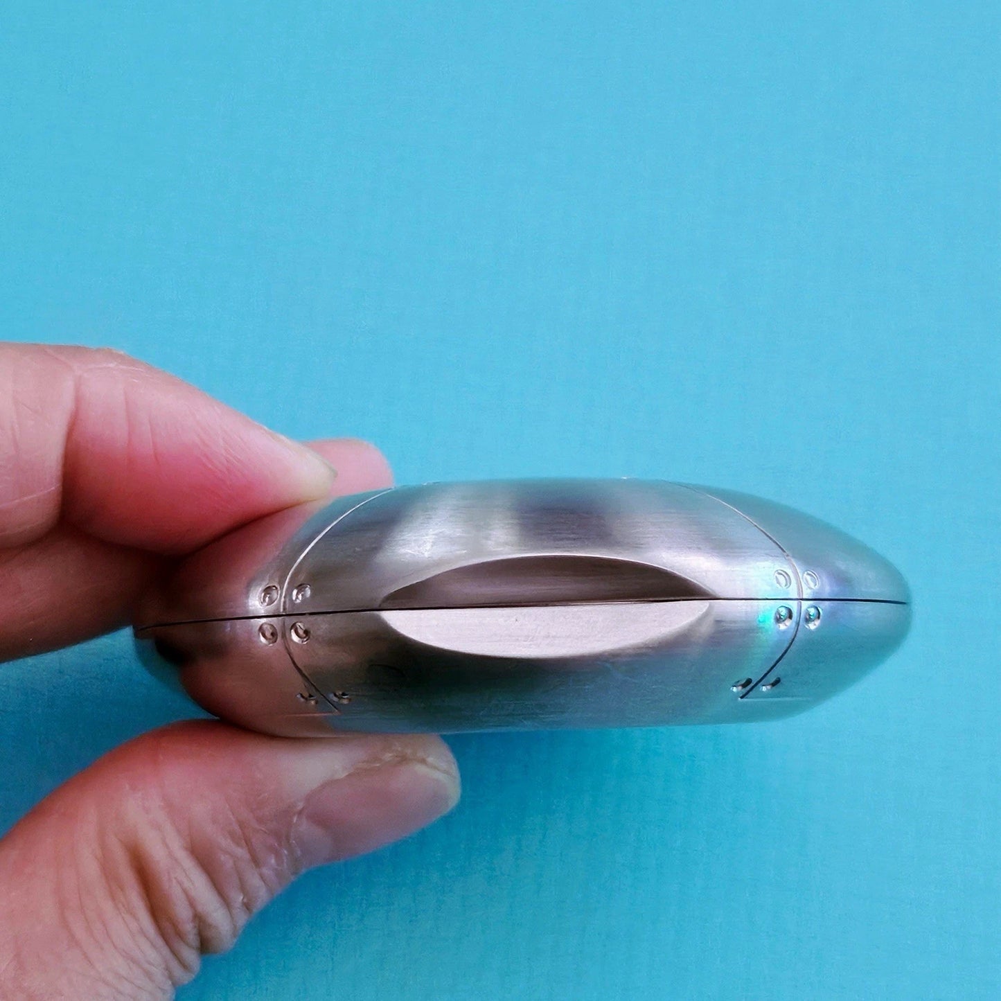 RARE Tiffany & Co. Streamerica Perisphere Trinket/ Pill Box, Paperweight 145g