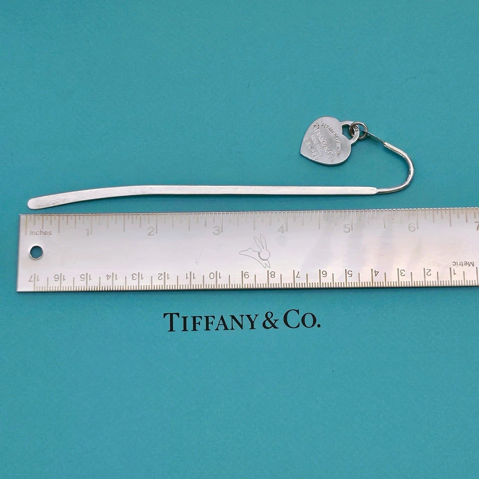 Vintage 2005 Tiffany & Co. Return To Tiffany Heart Tag Silver