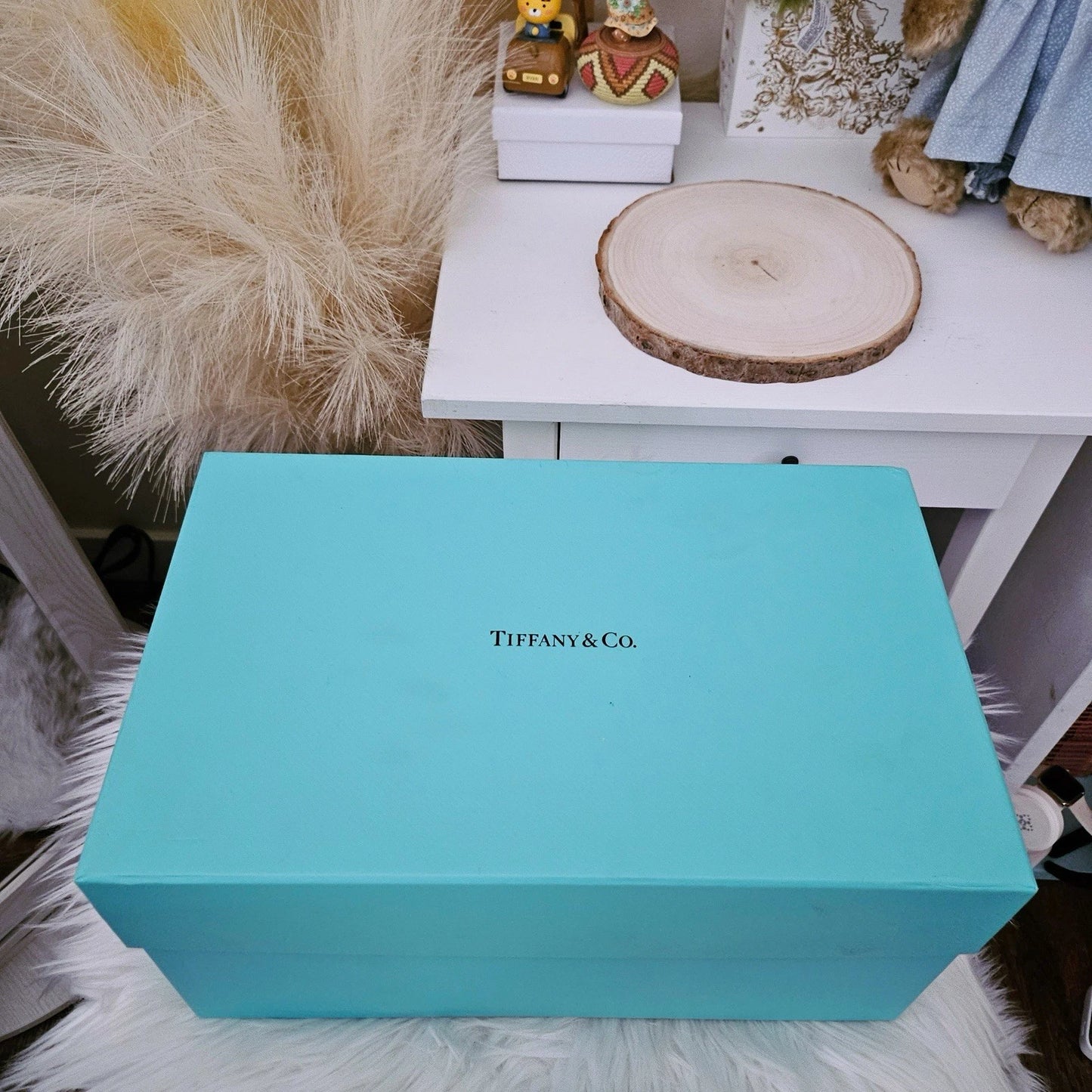 BNIB Tiffany & Co. x Steiff Return To Tiffany® “Love” Holiday Mohair Teddy Bear