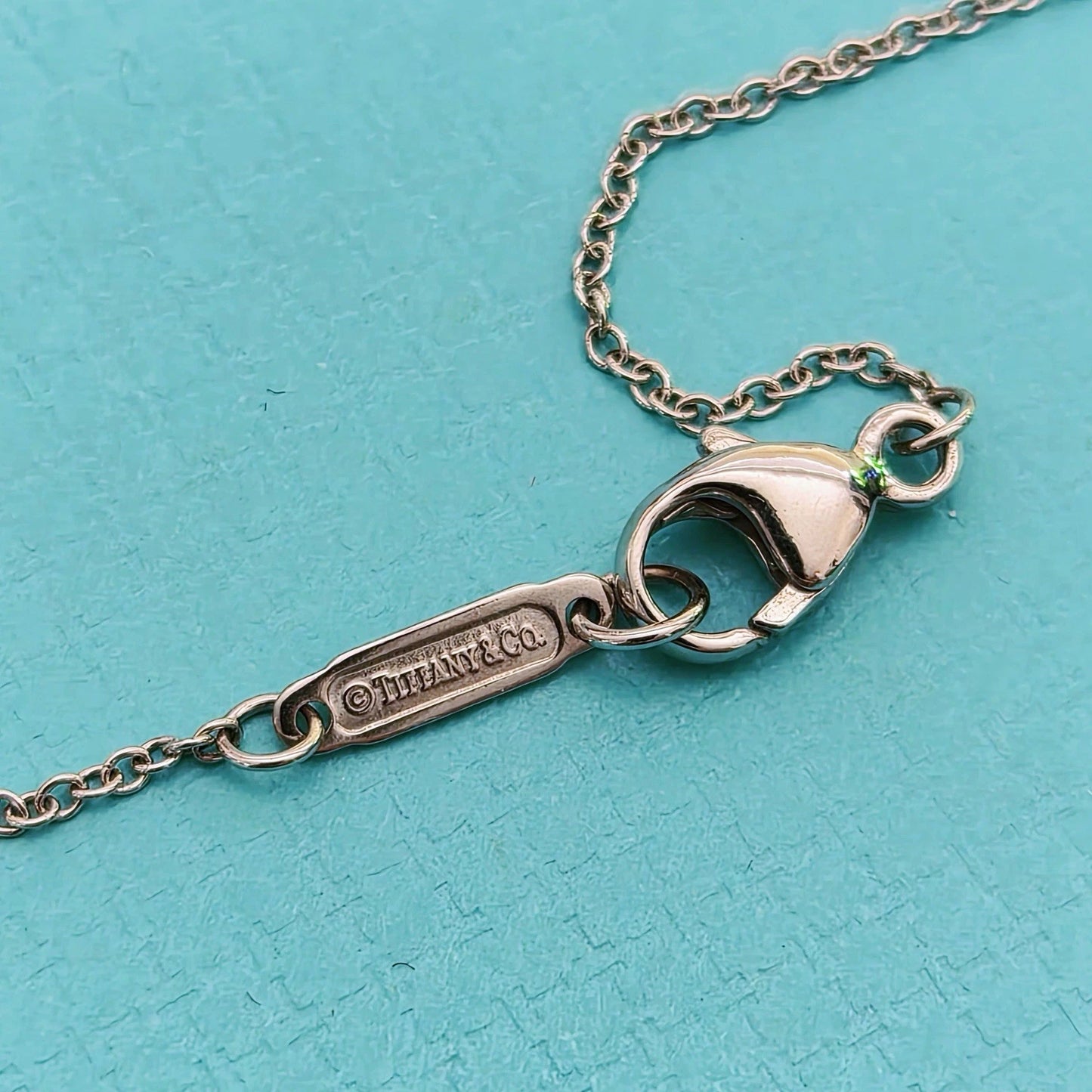 Tiffany & Co. Jazz Tear Drop Pear Shape & Brilliant Cut Diamond Necklace