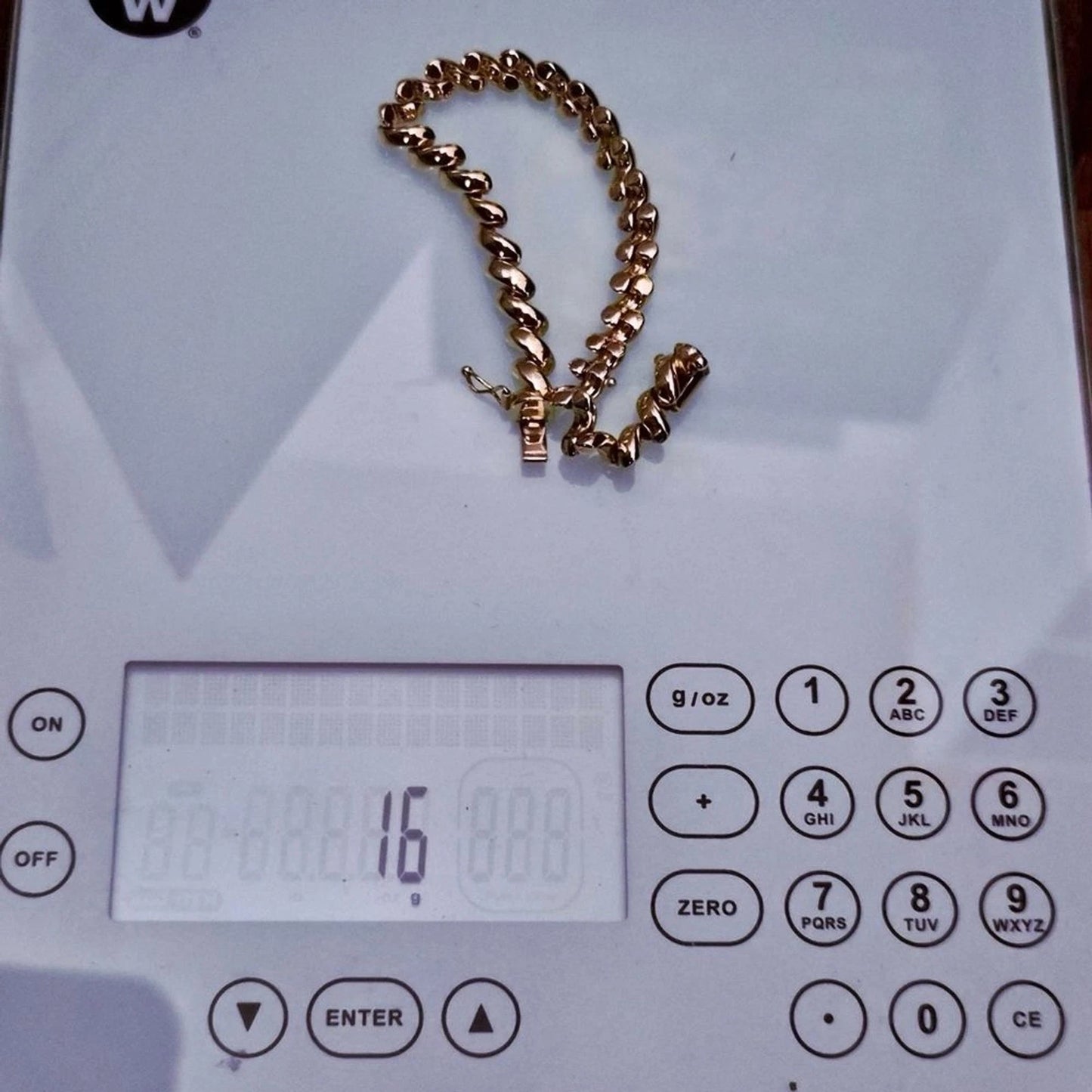 Vintage Tiffany & Co. 14k Yellow Gold San Marco Link Bracelet