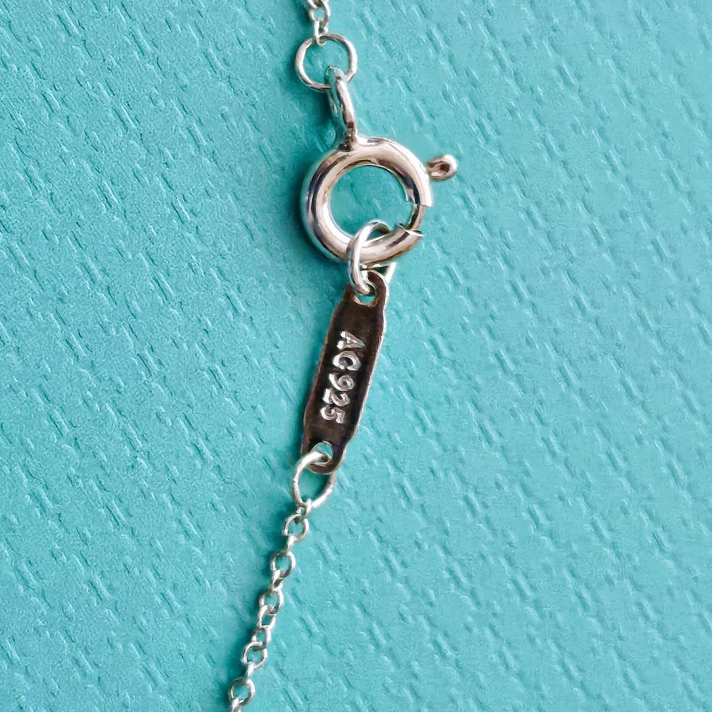 Tiffany & Co. Blue Enamel Party Hat Birthday Silver Charm Pendant Necklace