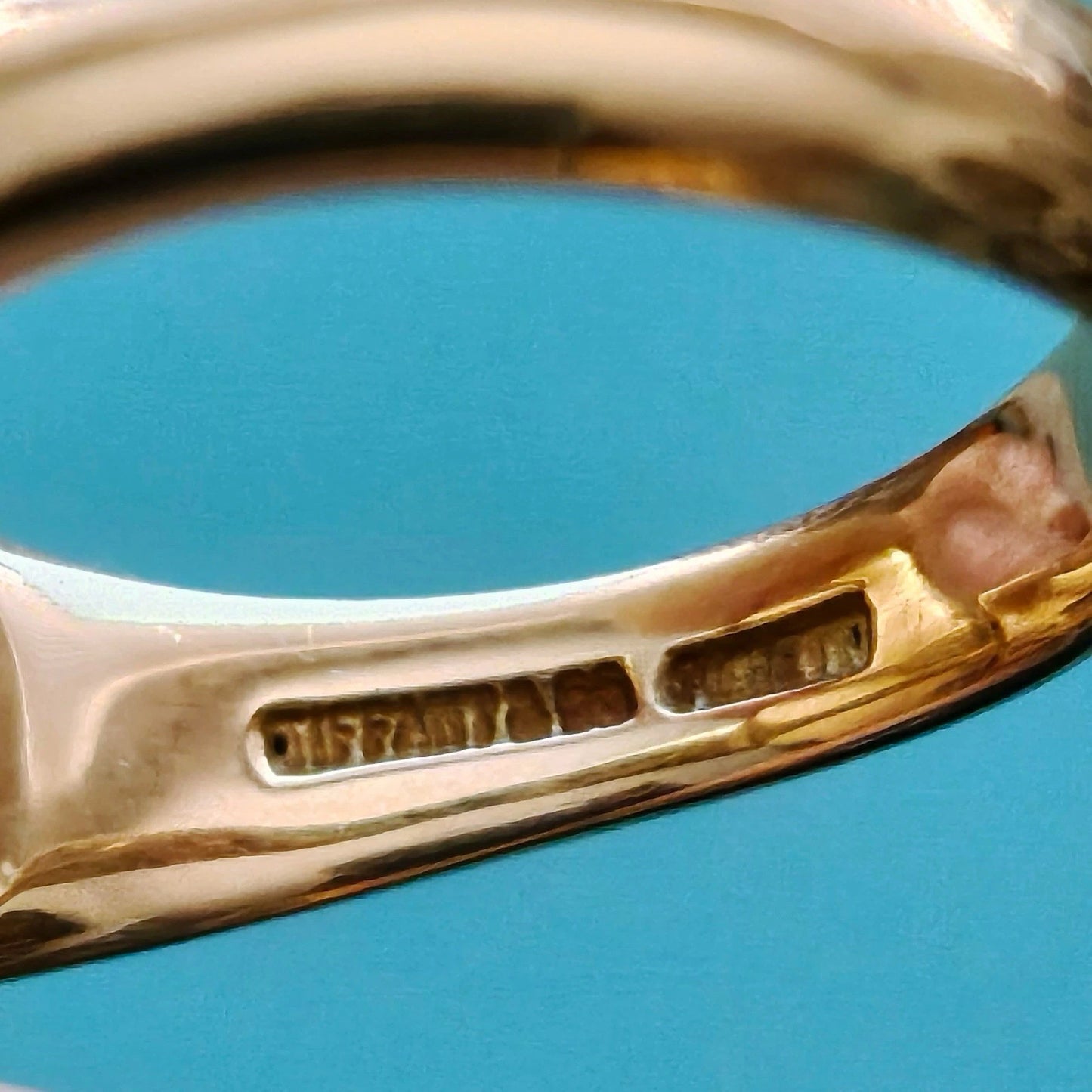 ULTRA RARE Vintage Tiffany & Co 18k Gold Flip Signet Ring OOAK Reversible Design