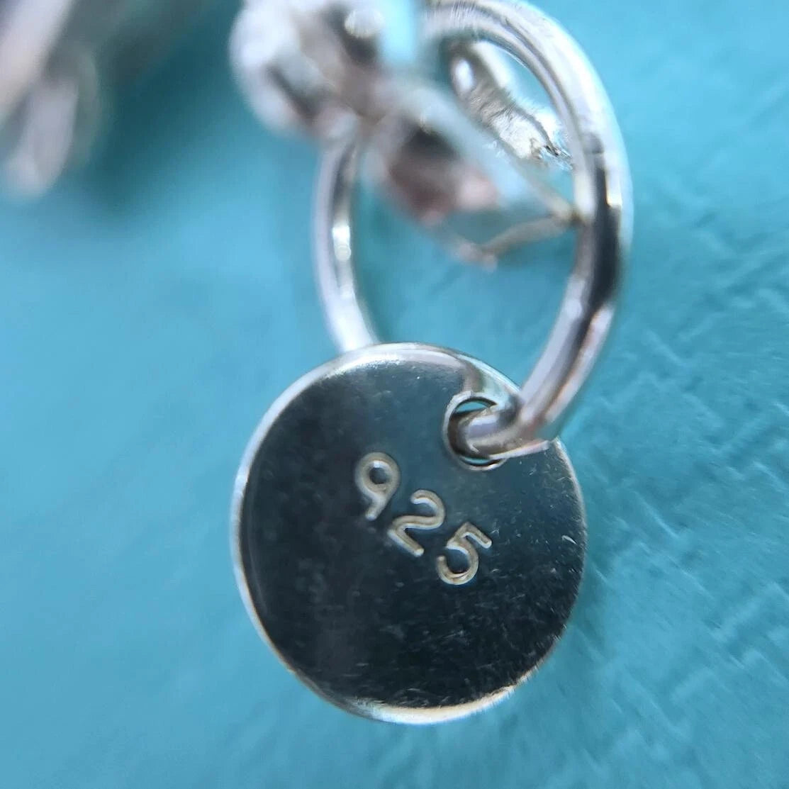 RARE Vintage Tiffany & Co. Multi Breed Dog Charm Bone Link Silver Bracelet